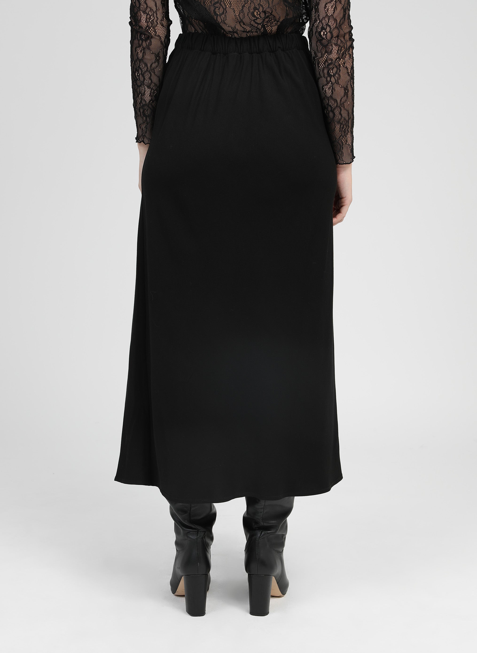 JUPE LONGUE GINELA noir