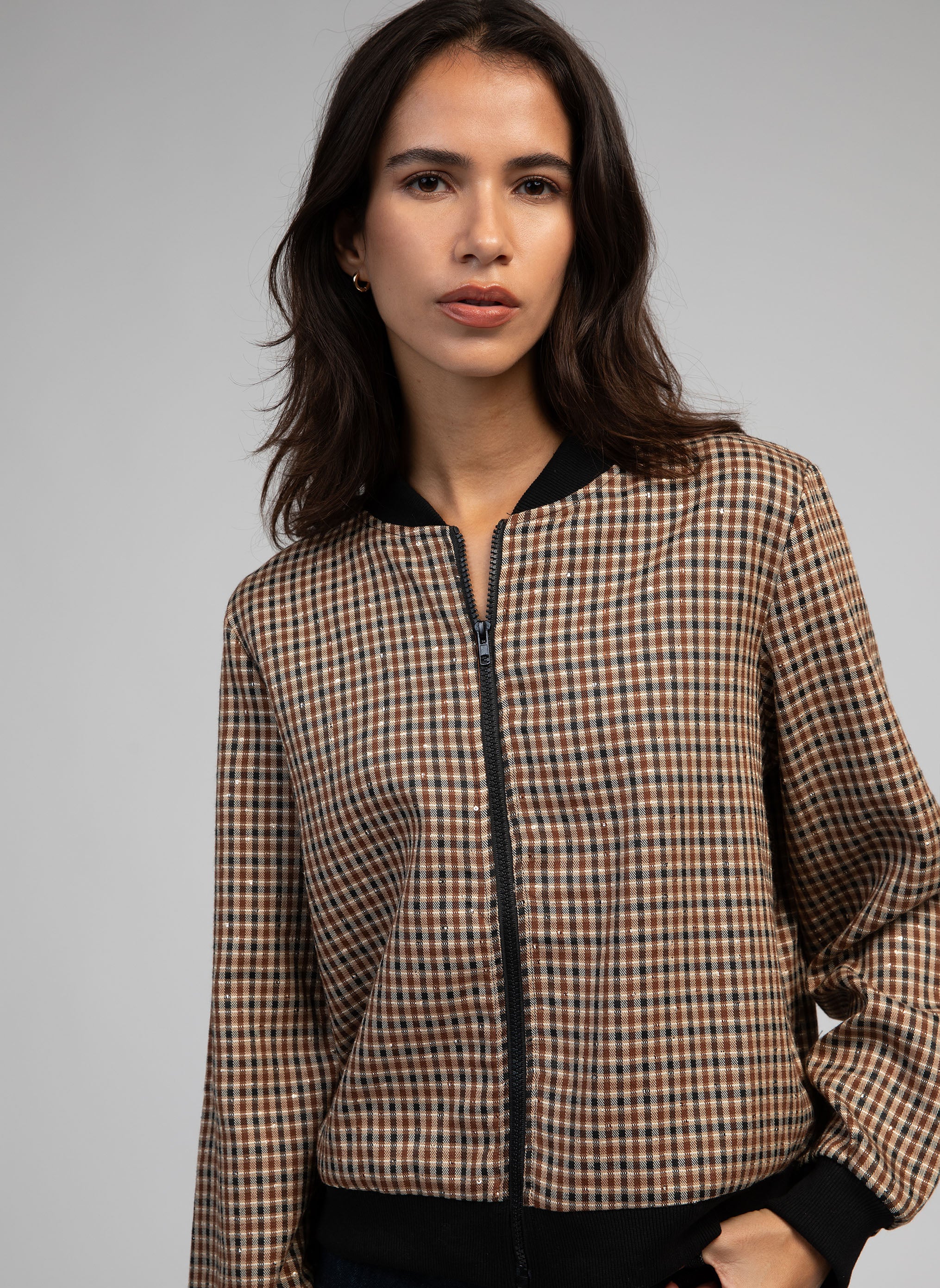 BLOUSON HADRIEN marron