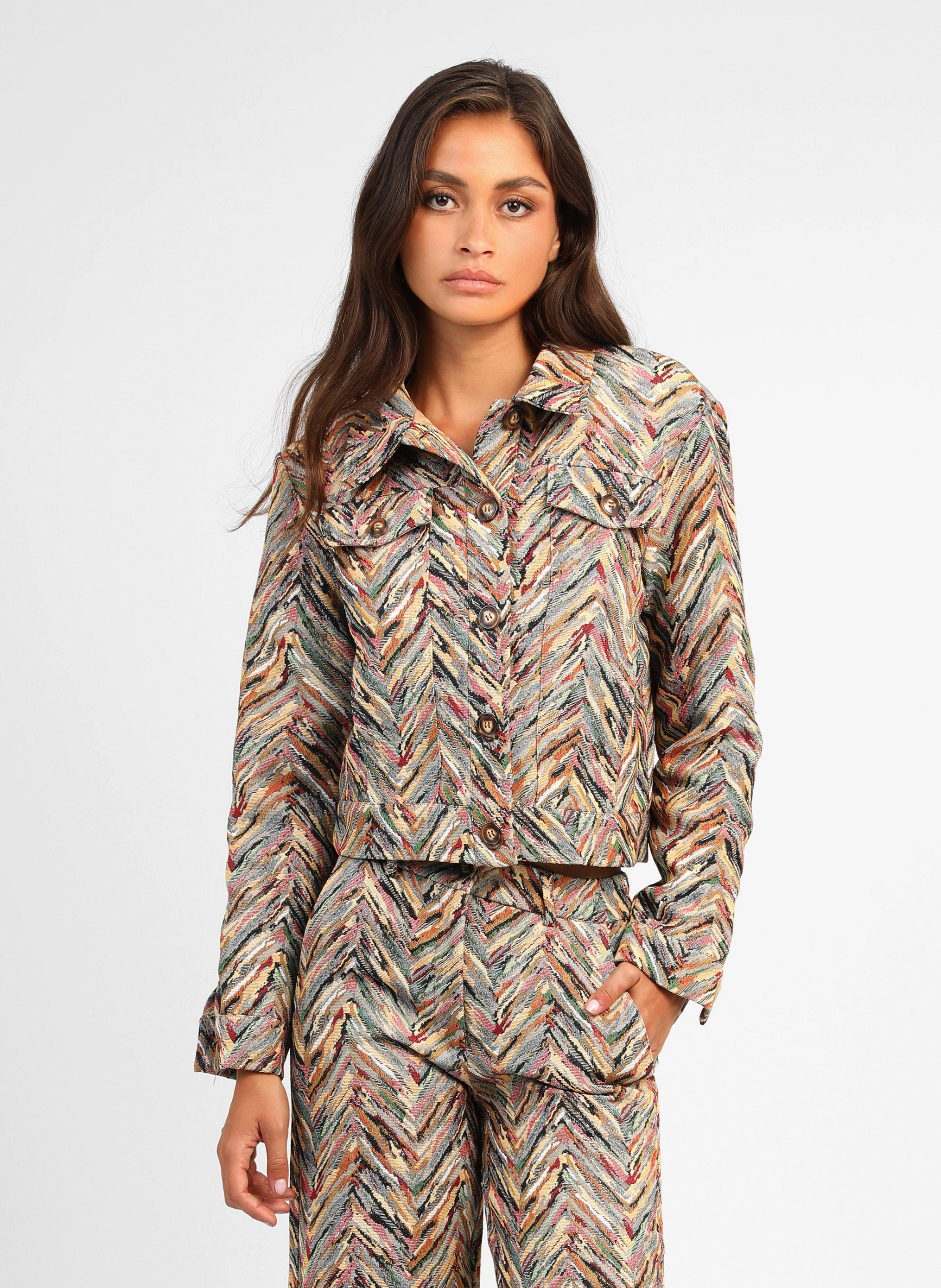 CHAQUETA HALINA multicolor
