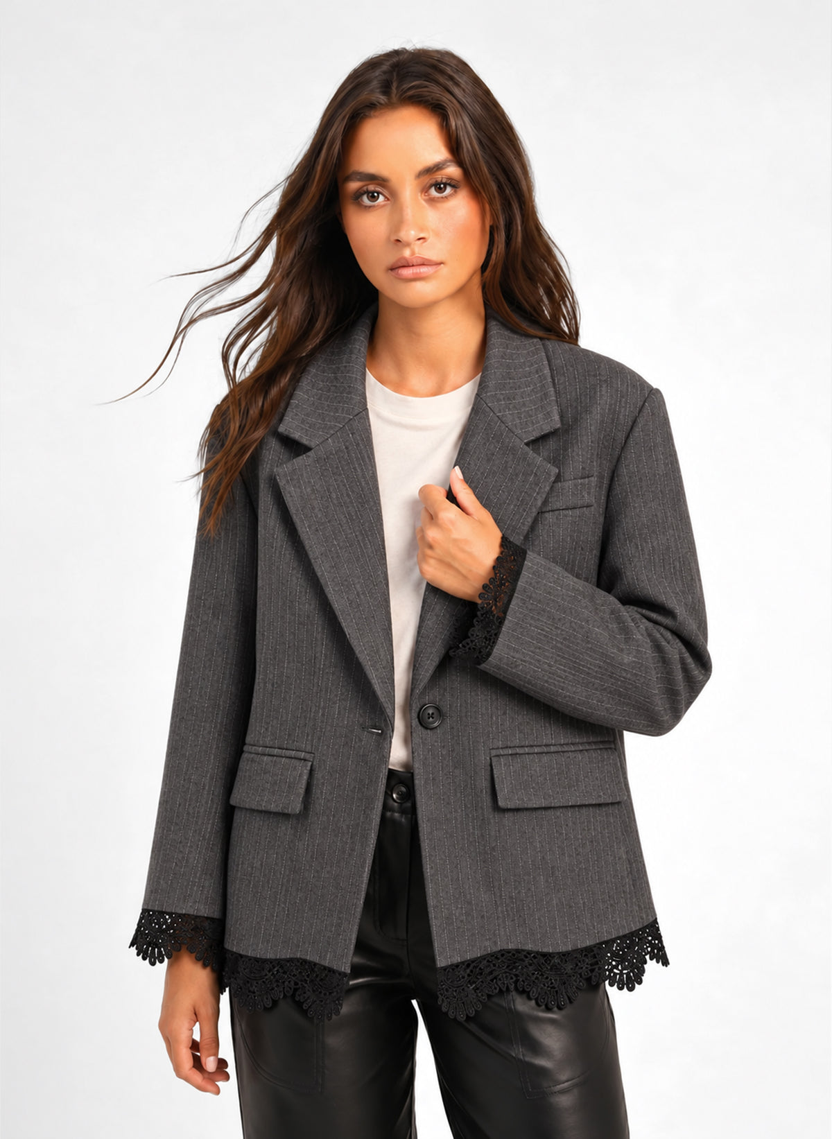 VESTE HANABELLA gris