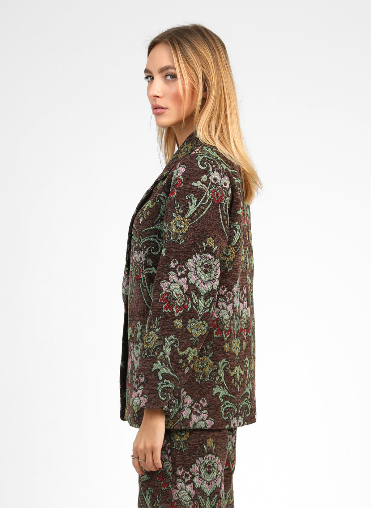 VESTE HARLEMY marron