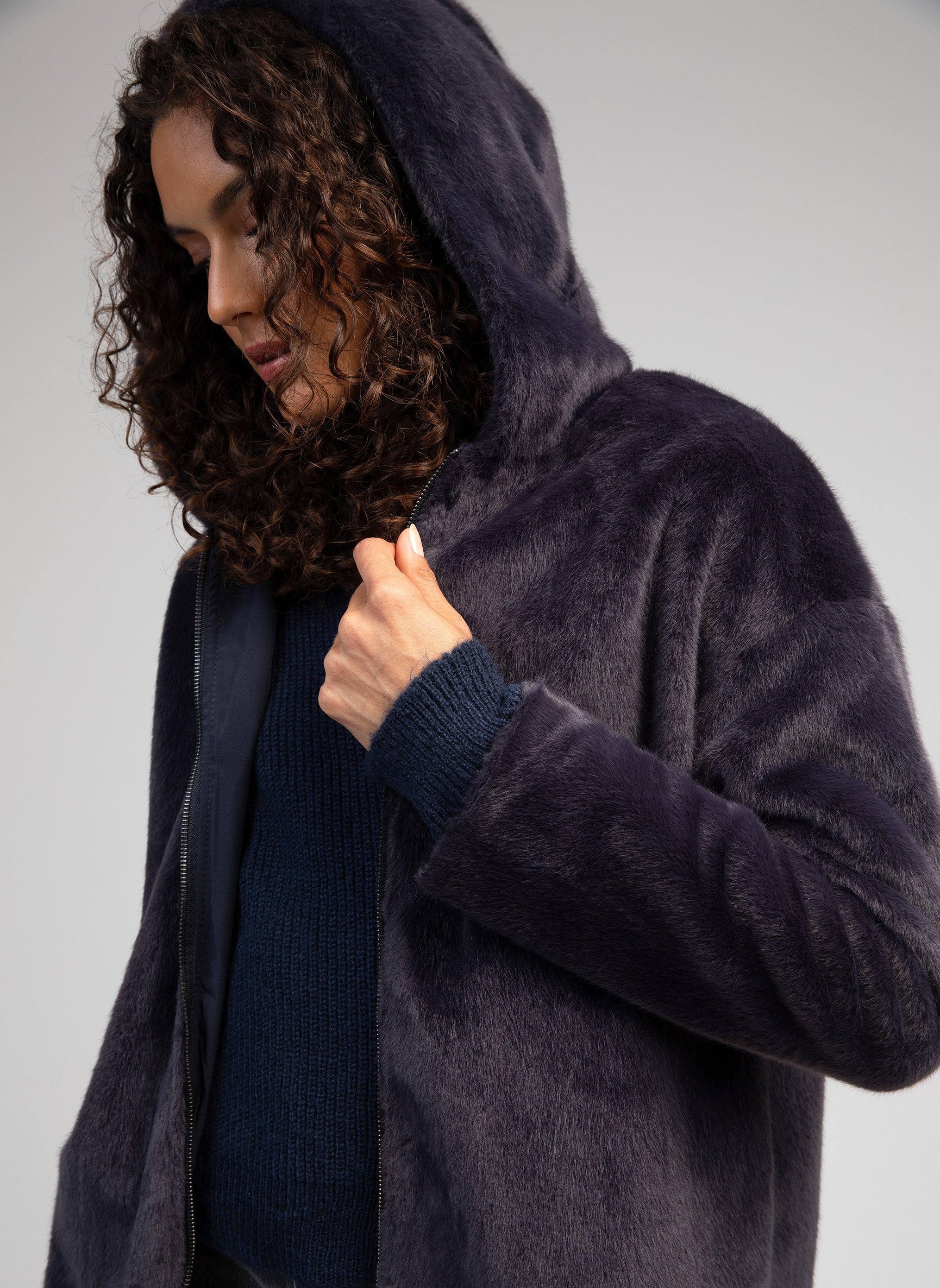 VESTE HEMERA bleu