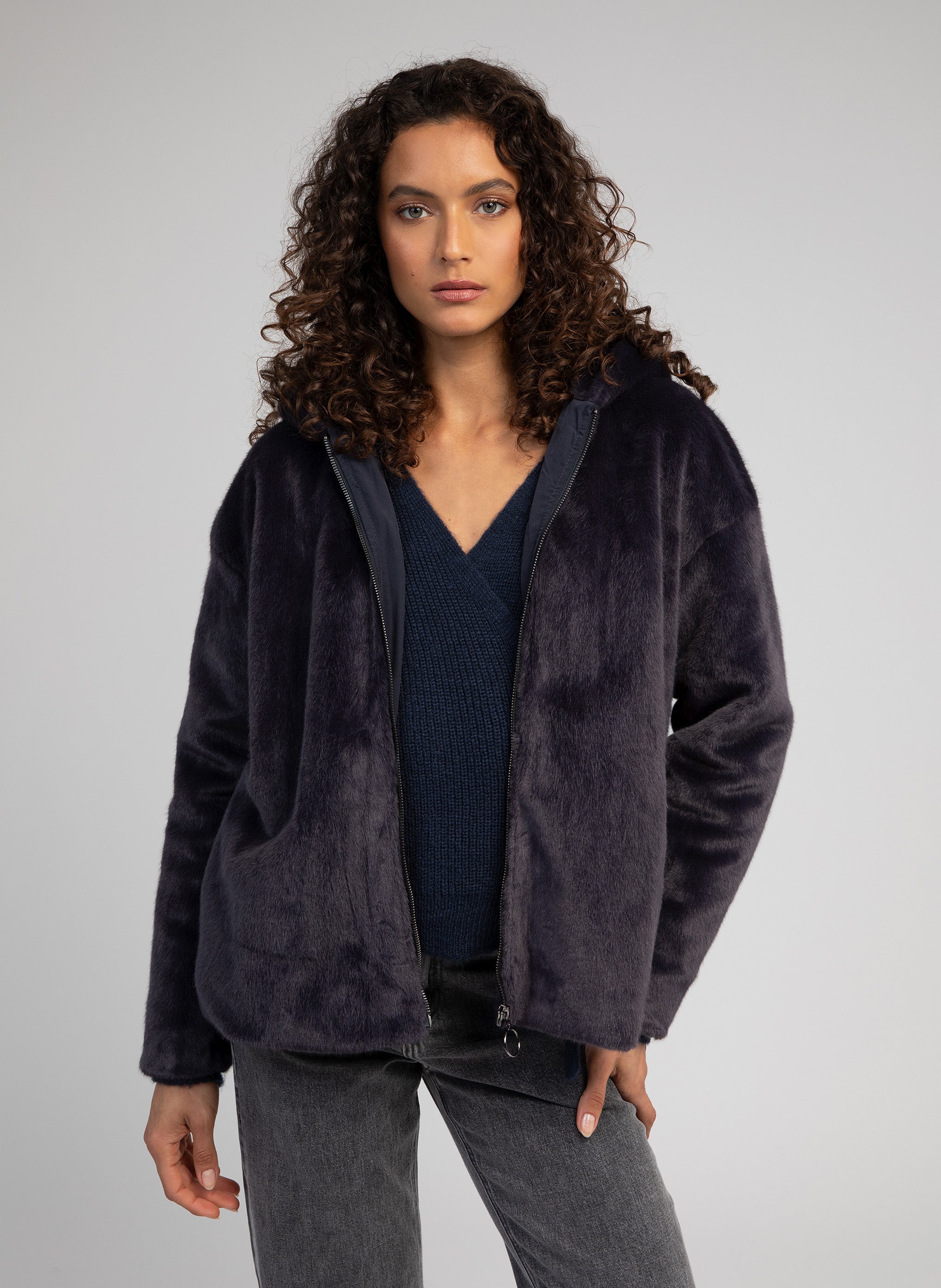 VESTE HEMERA bleu