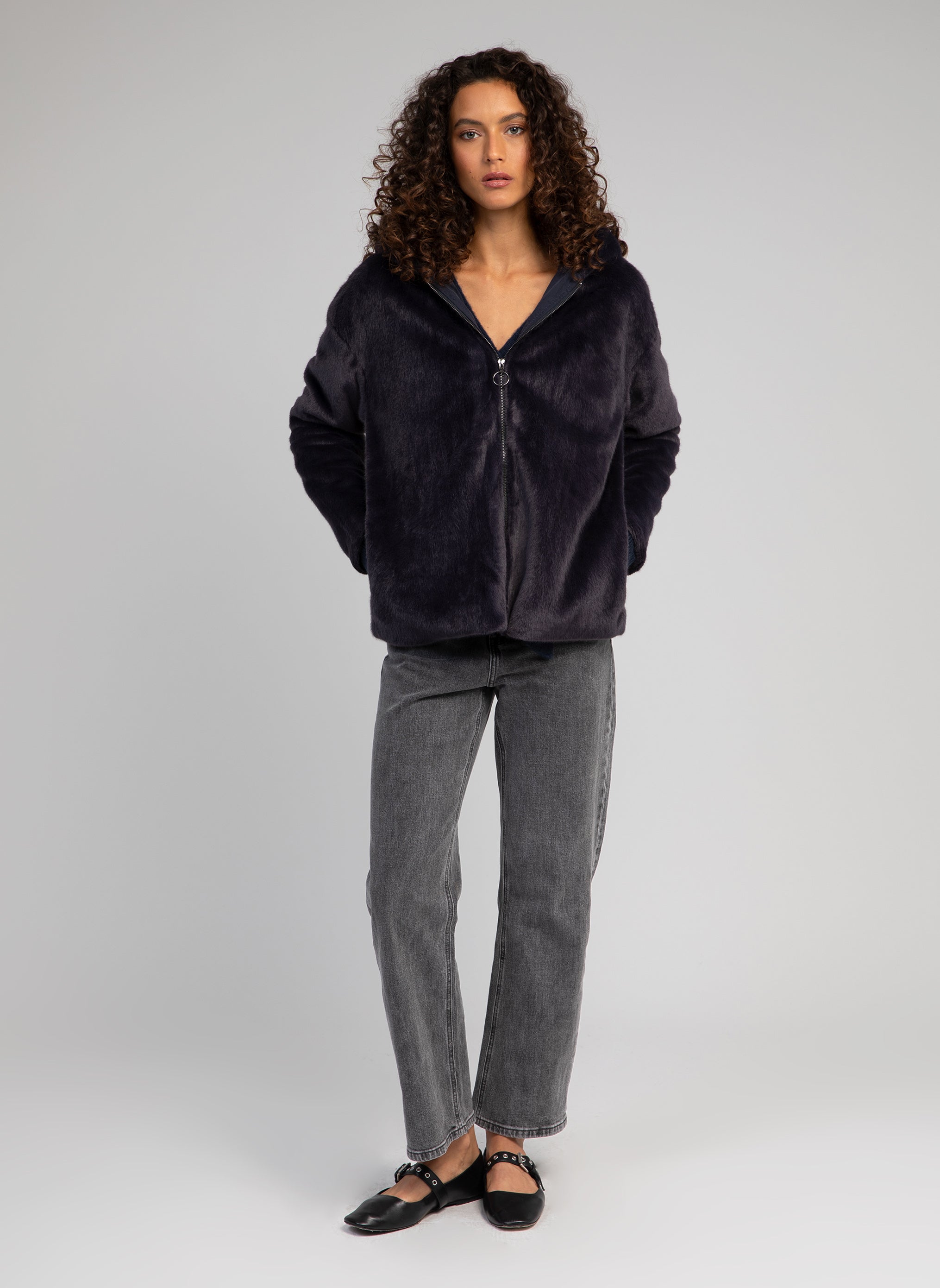 VESTE HEMERA bleu