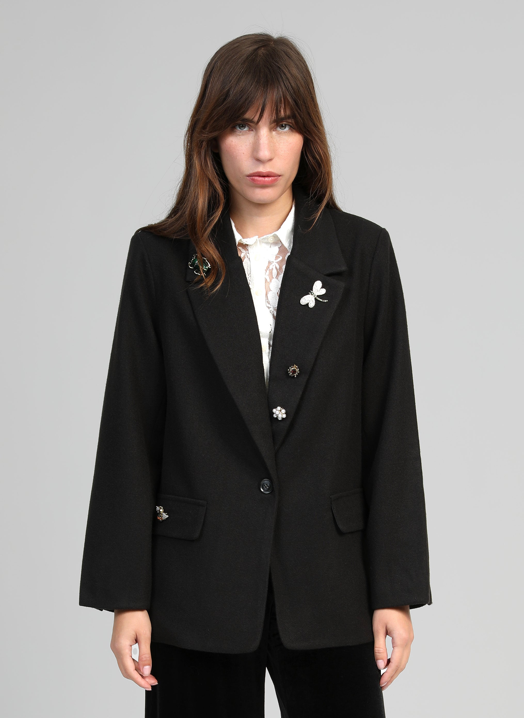 VESTE HIRMA noir