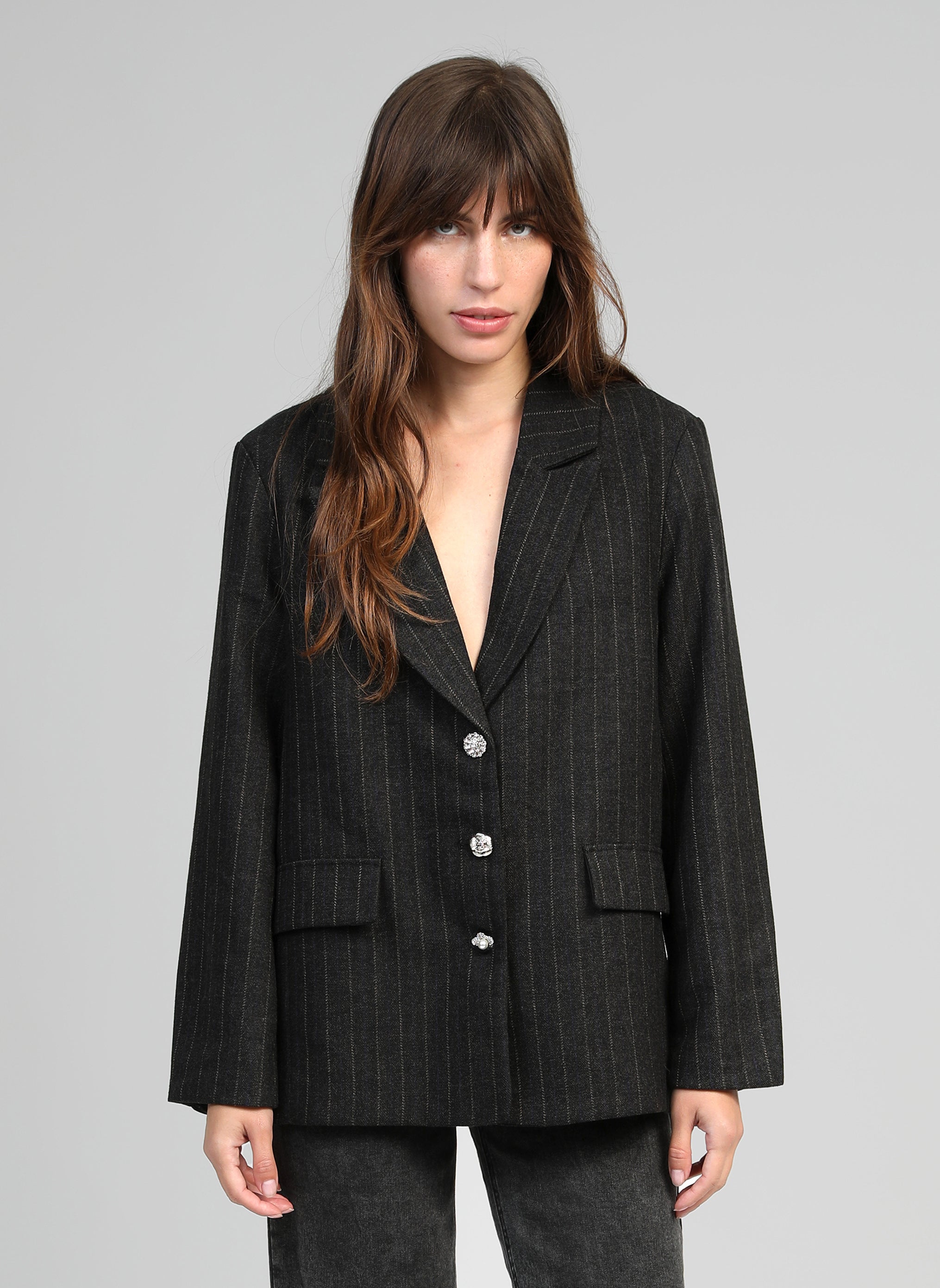 VESTE HORLANA gris