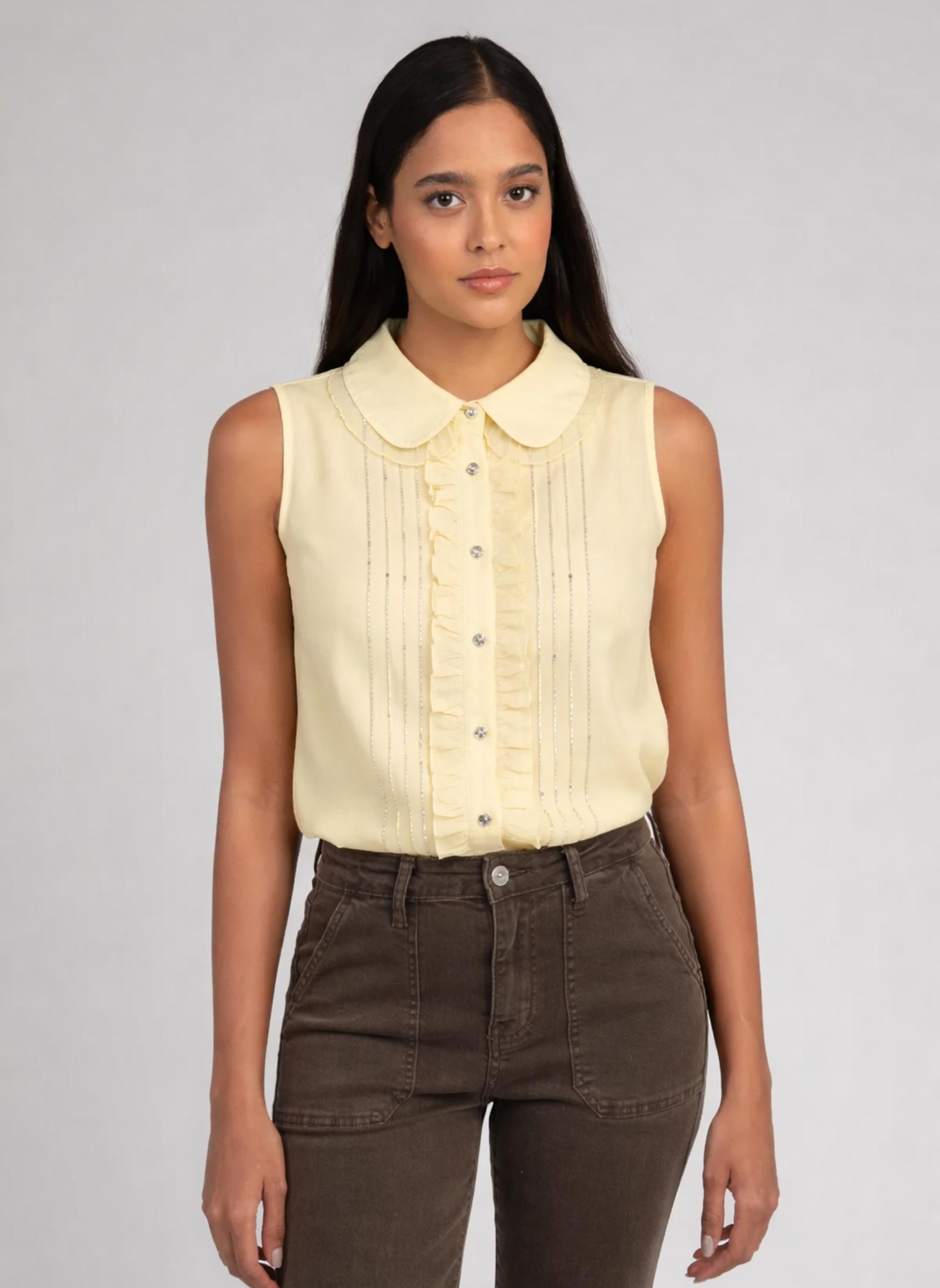 CHEMISE SWANY jaune