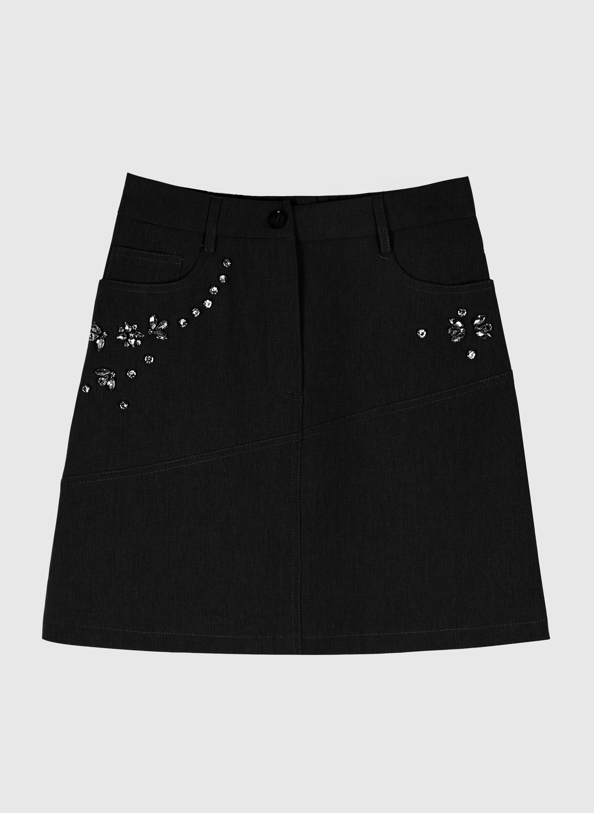 JUPE COURTE JADIME noir