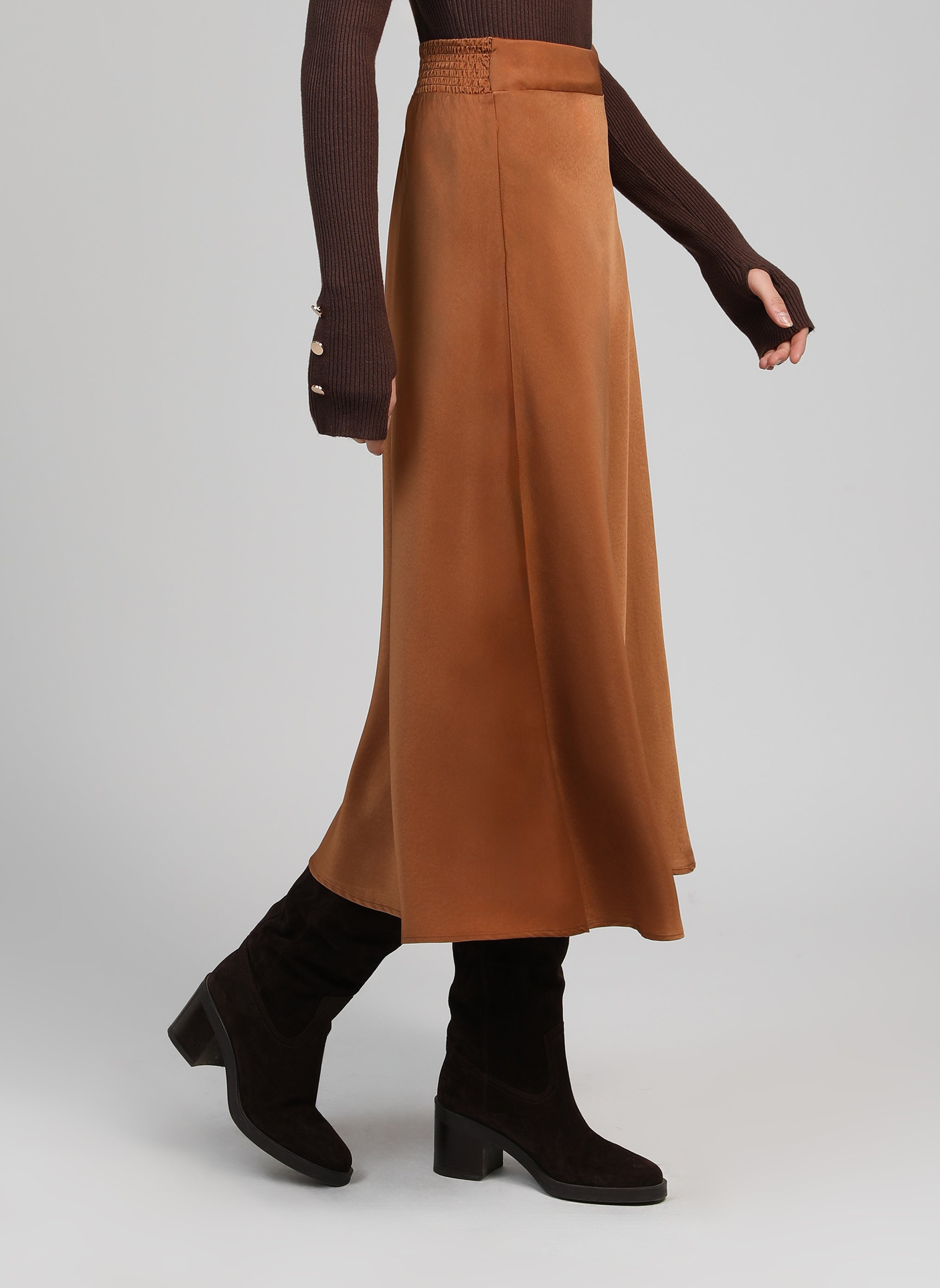 JUPE LONGUE JAKIA daim