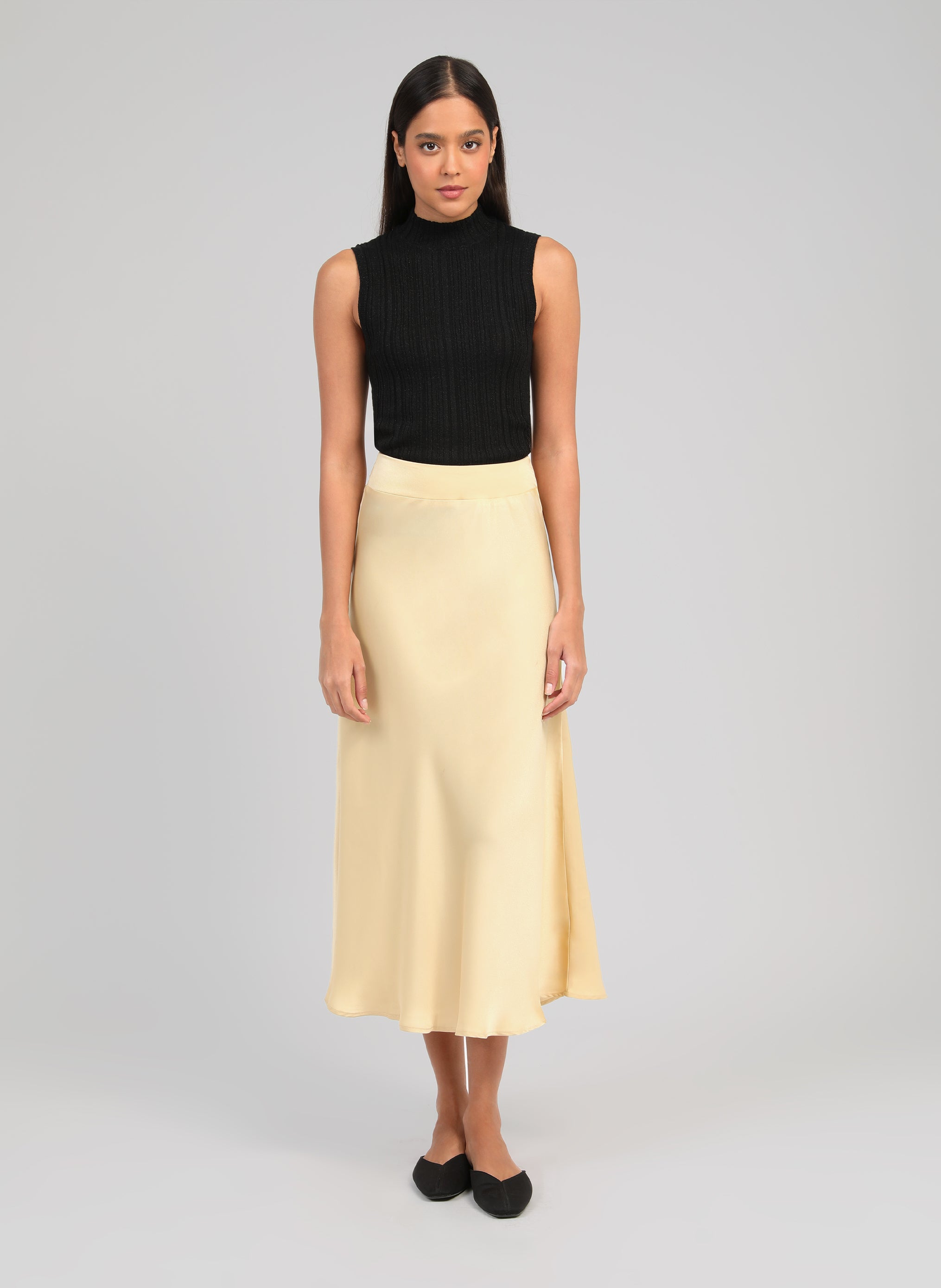 JUPE LONGUE JAKIA jaune