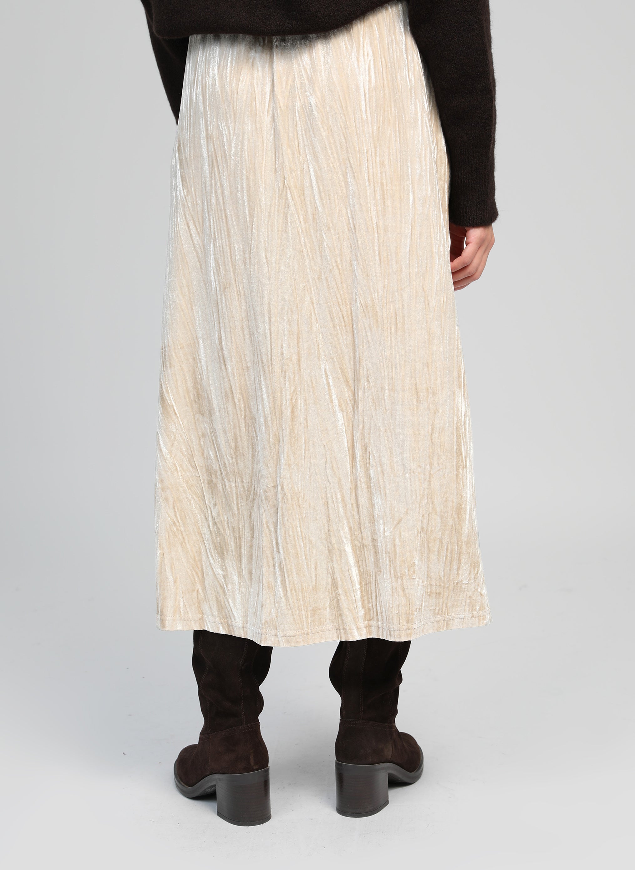 JUPE MIDI JANAIS ecru