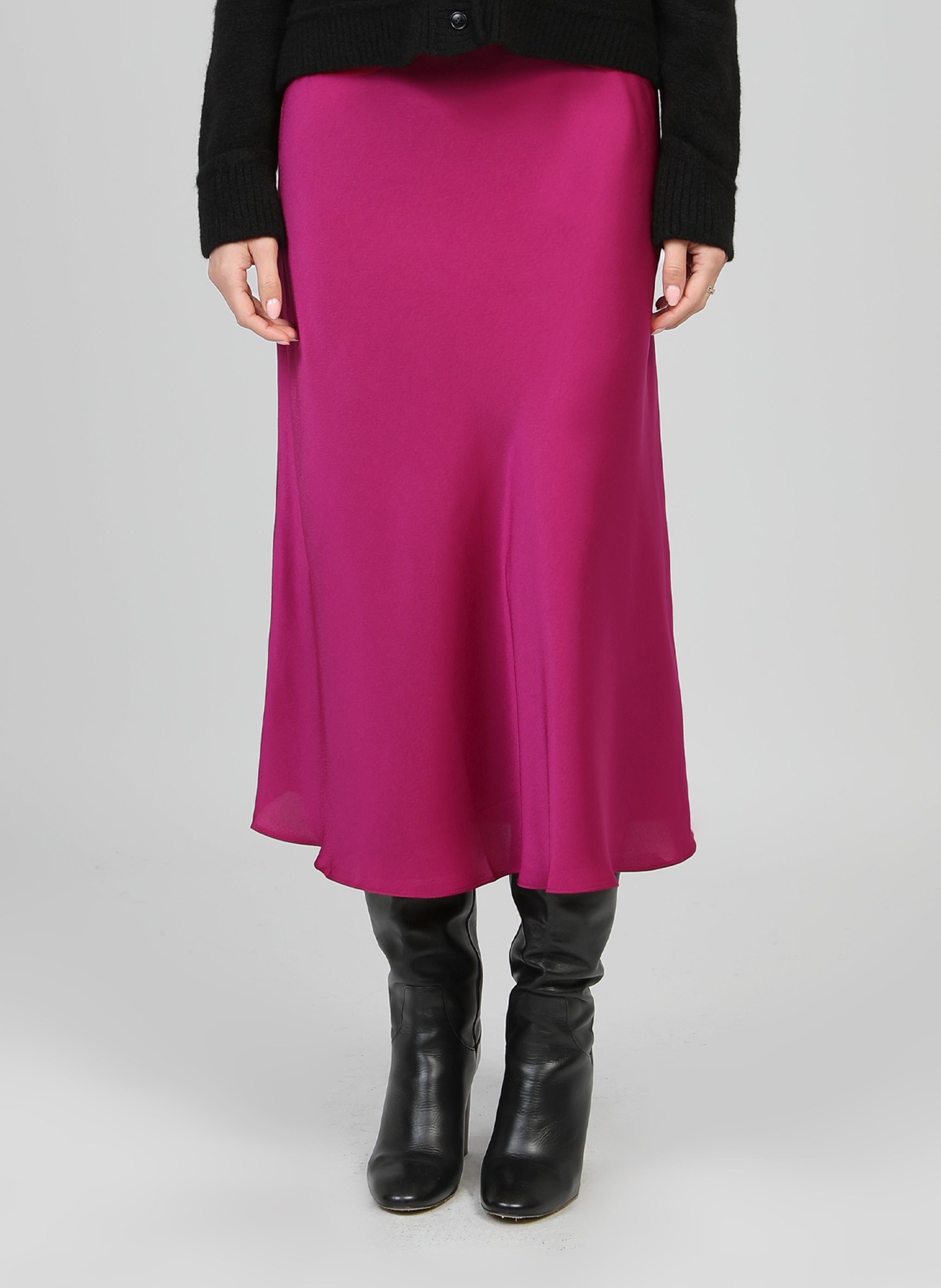 JUPE MIDI JANIALA pink