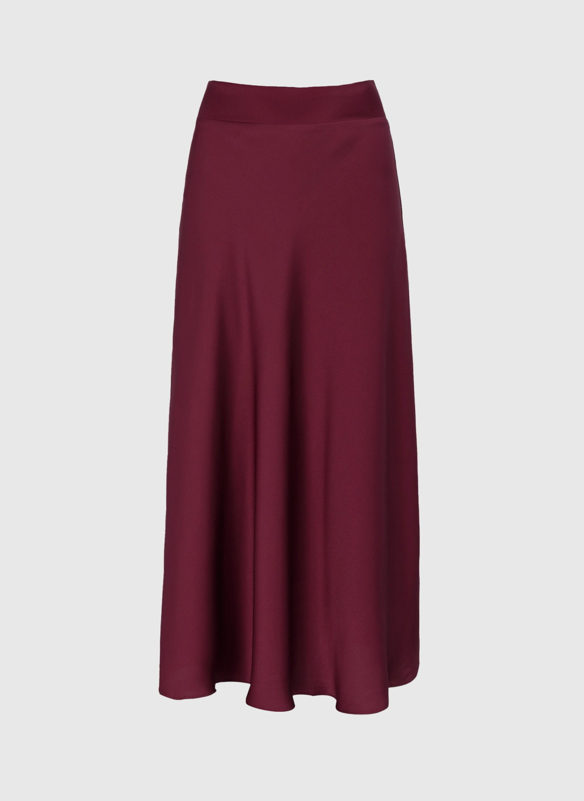 JUPE MIDI JANIALA wine