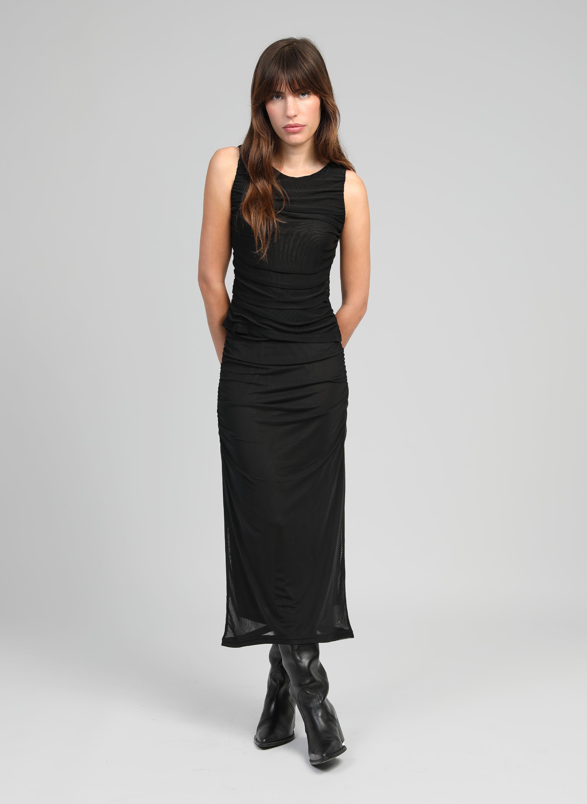JUPE LONGUE JAZILO noir