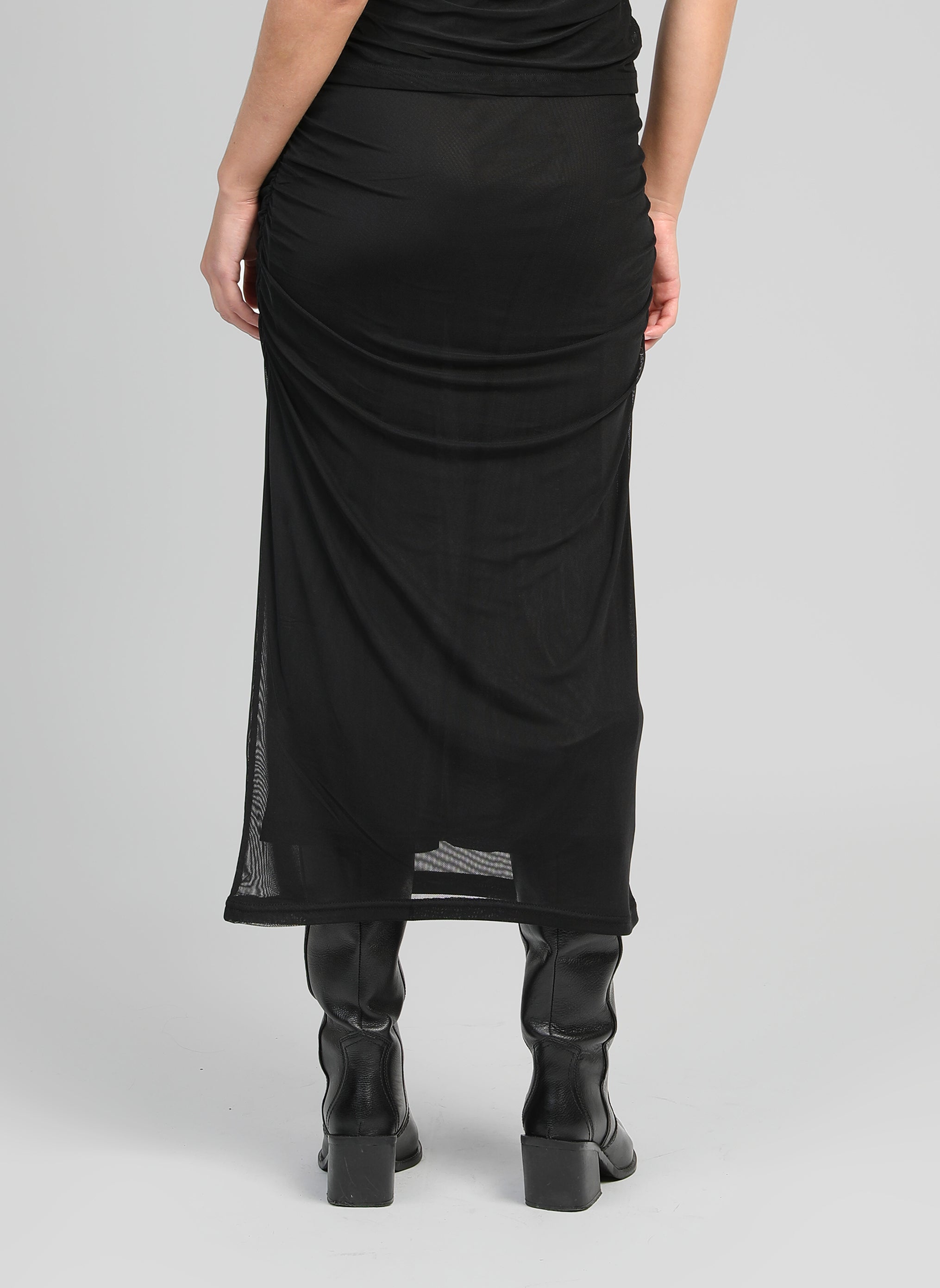 JUPE LONGUE JAZILO noir