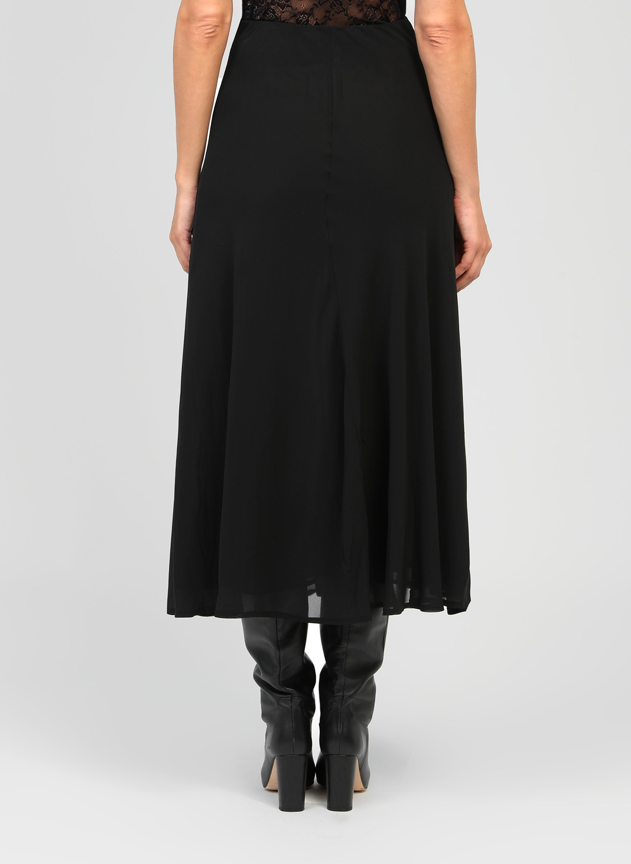 JUPE LONGUE JELEME noir