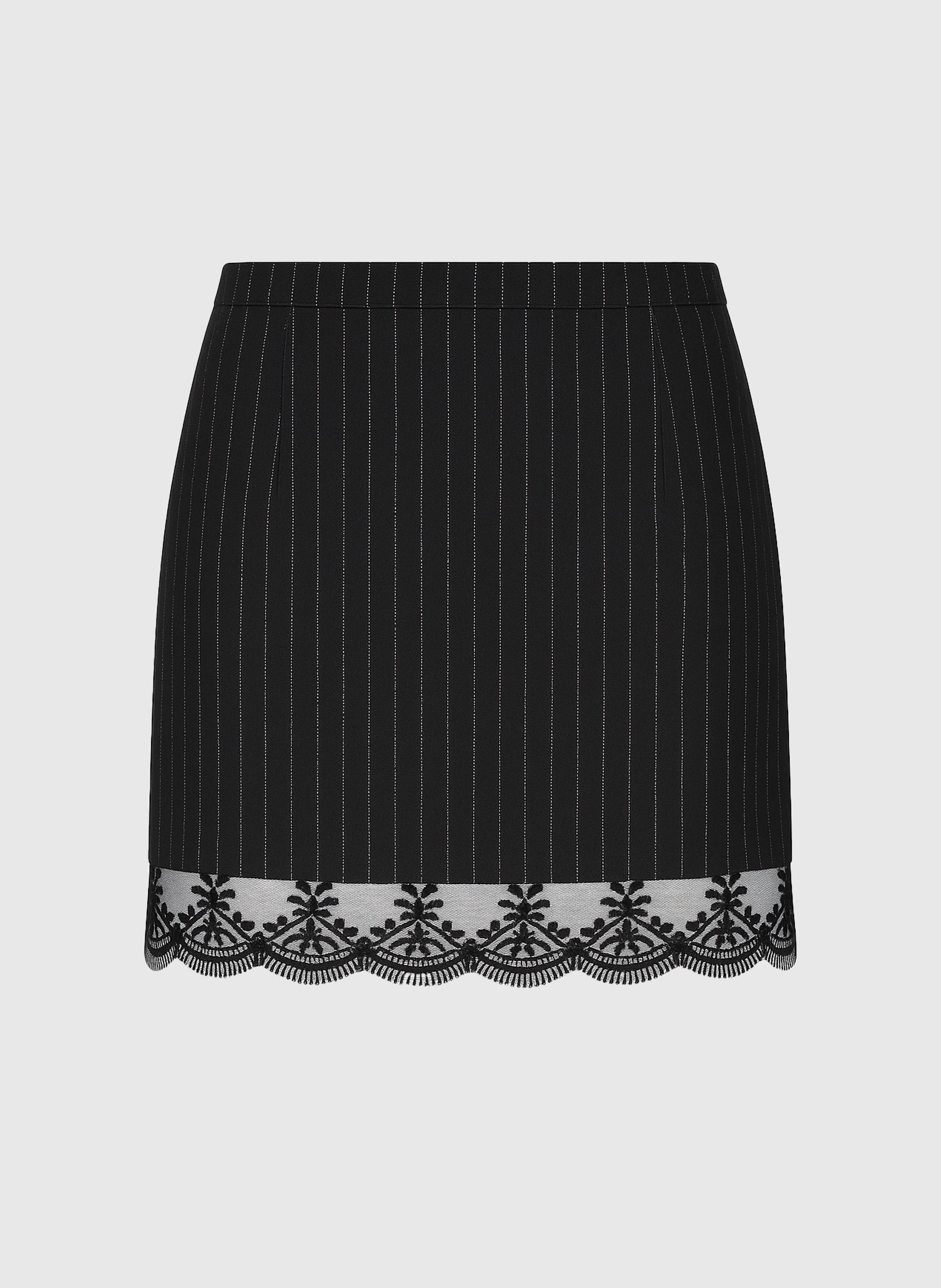 JUPE COURTE JOHNA noir