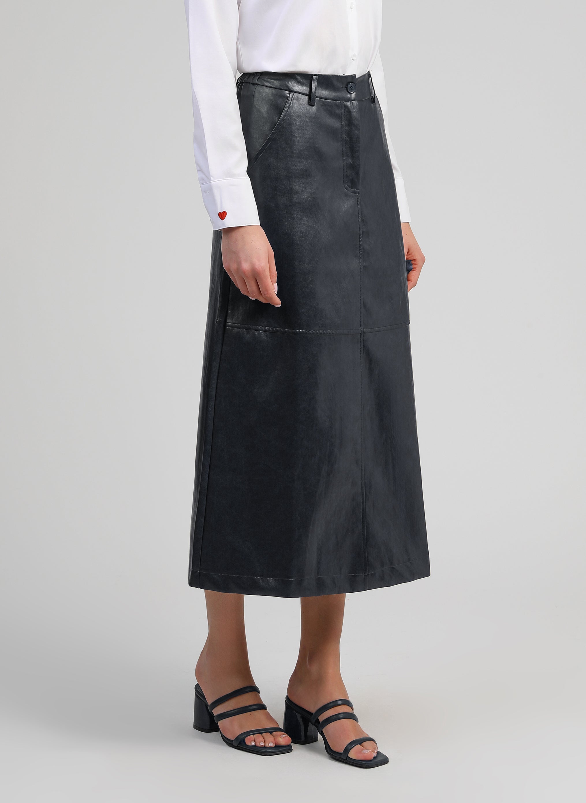 JUPE MIDI JOUKI marine