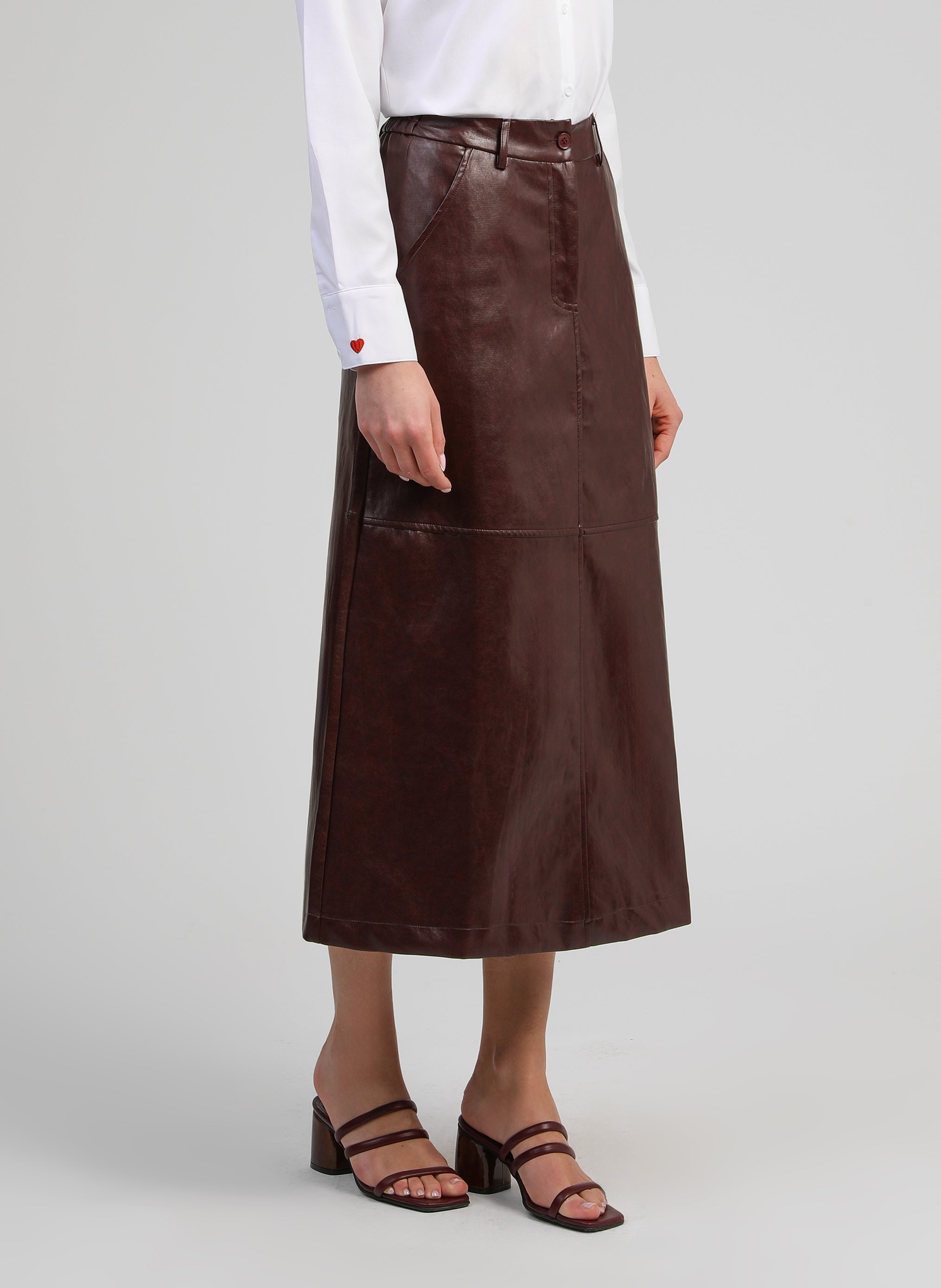 JUPE MIDI JOUKI wine