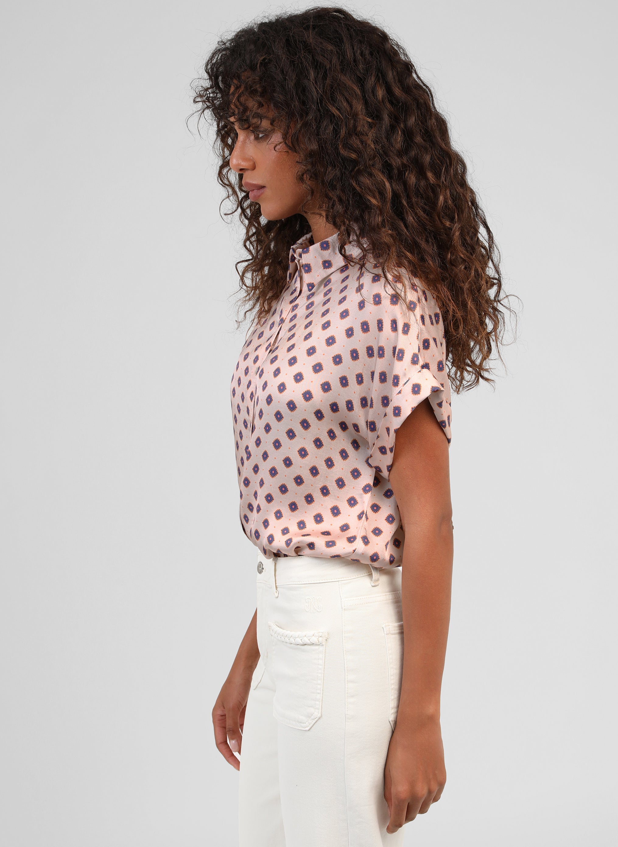CAMISA KACILIA Lisanda, color crudo