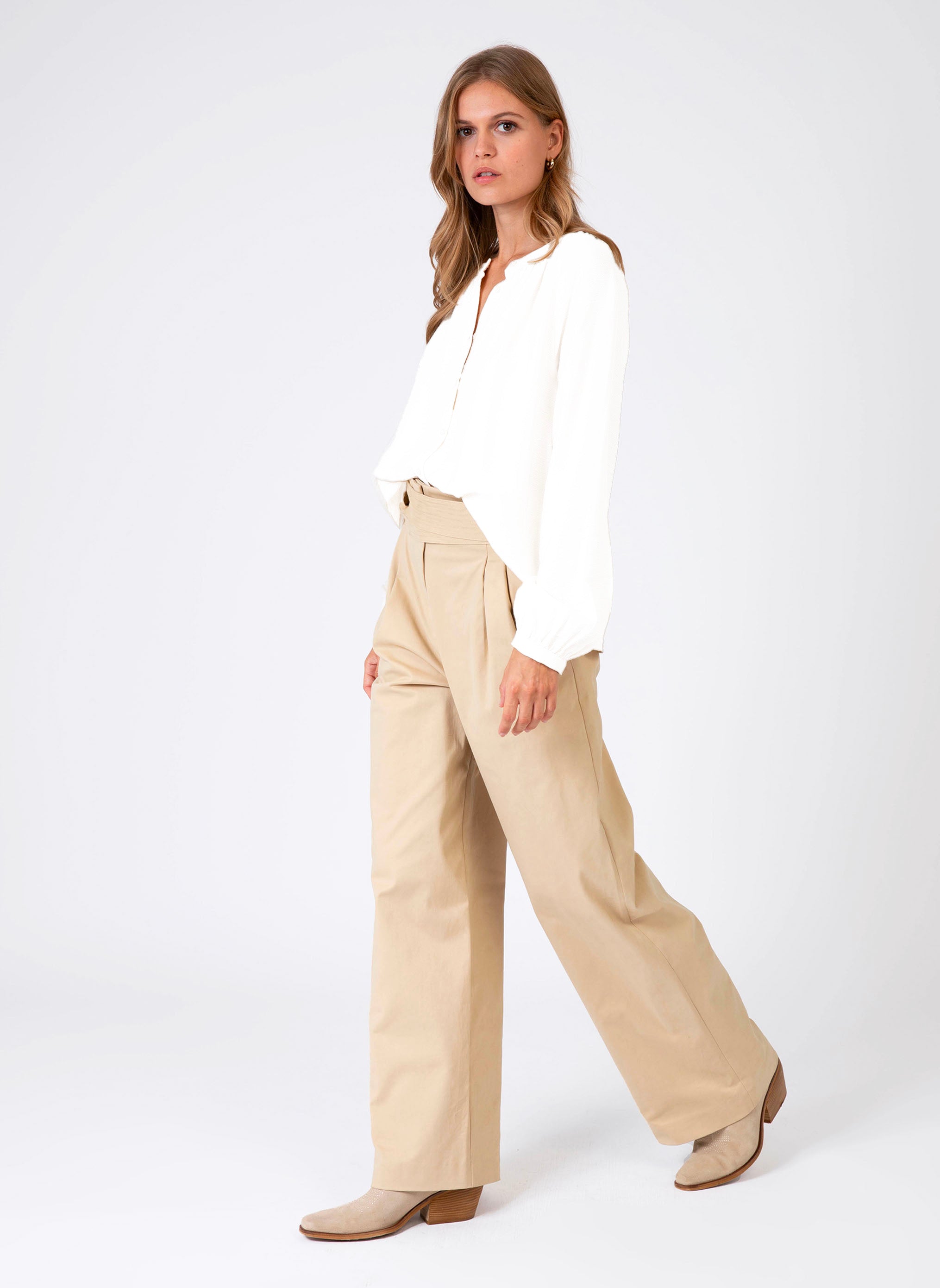 KASSELIOU BLOUSE white