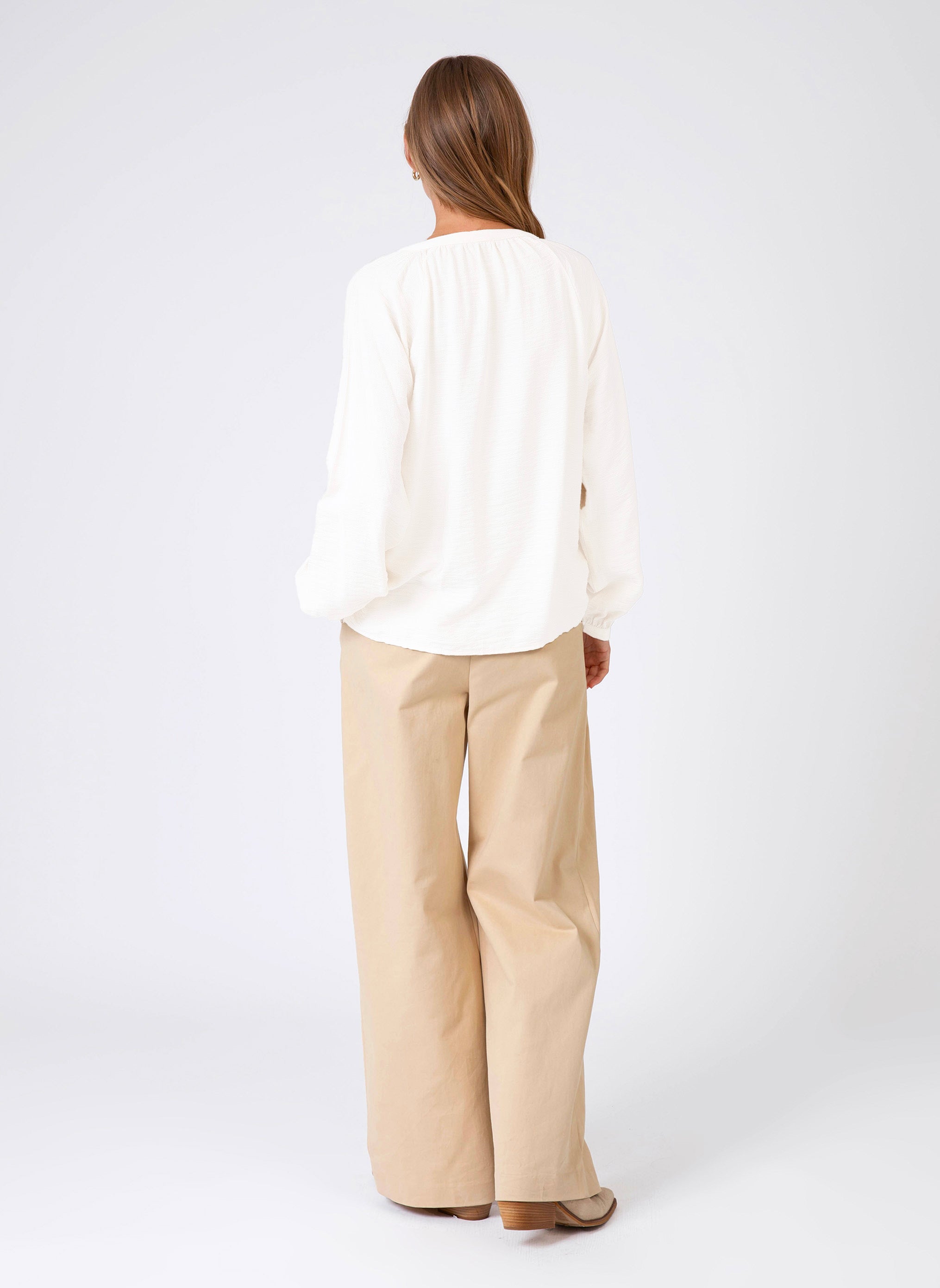 KASSELIOU BLOUSE white