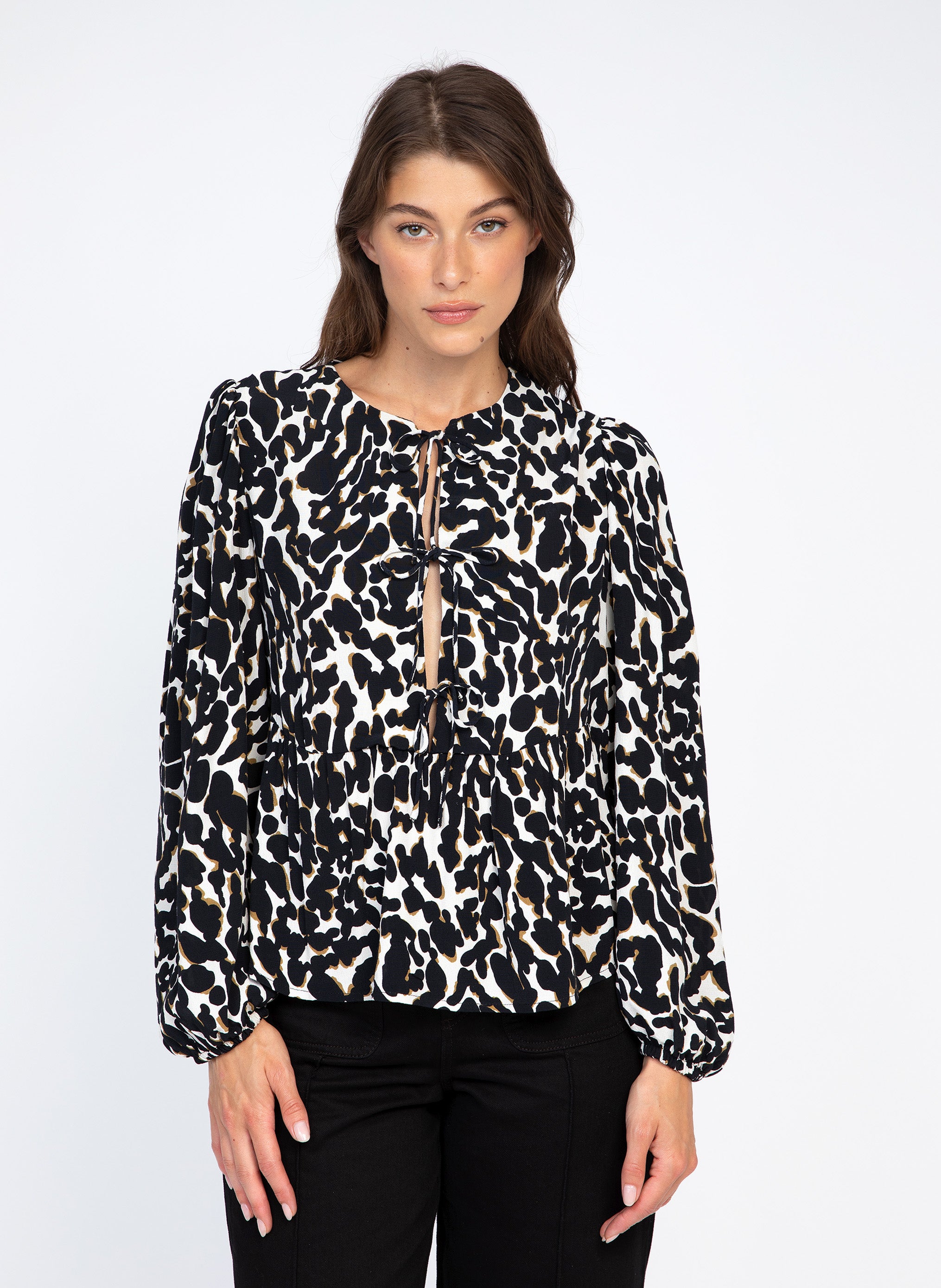 BLOUSE KAVELY bongo noir