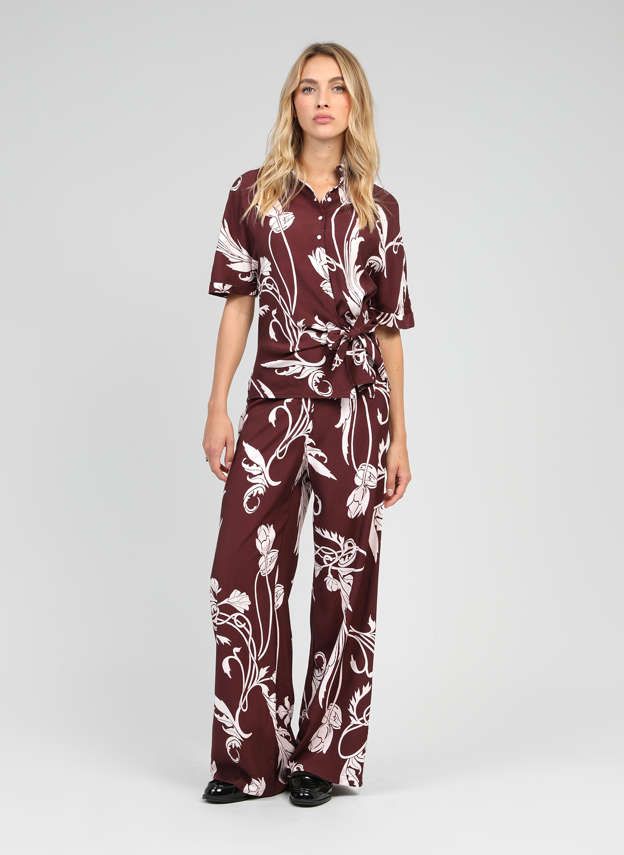 CHEMISE KAVY kriket bordeaux