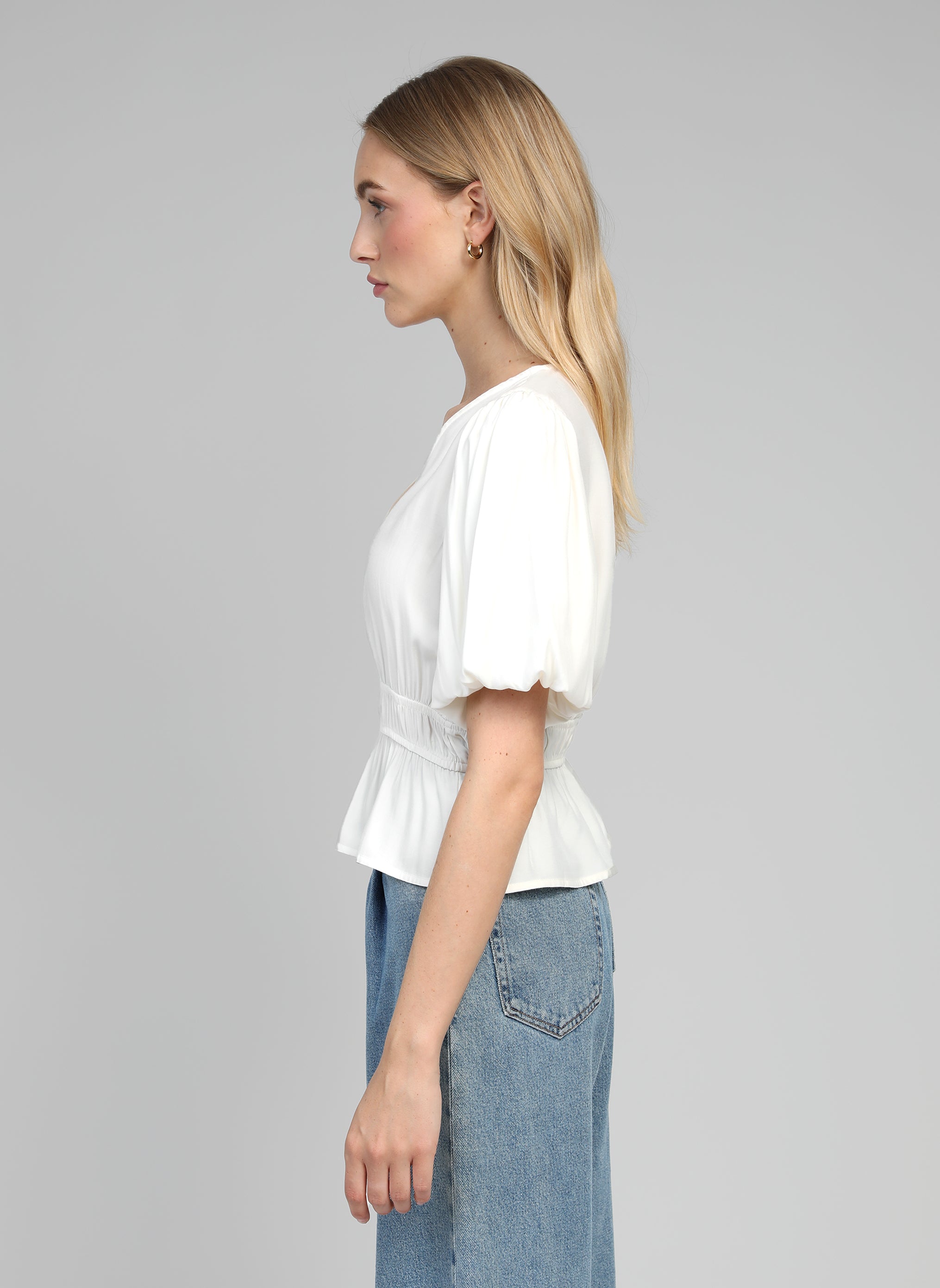 BLOUSE KELILOU blanc casse