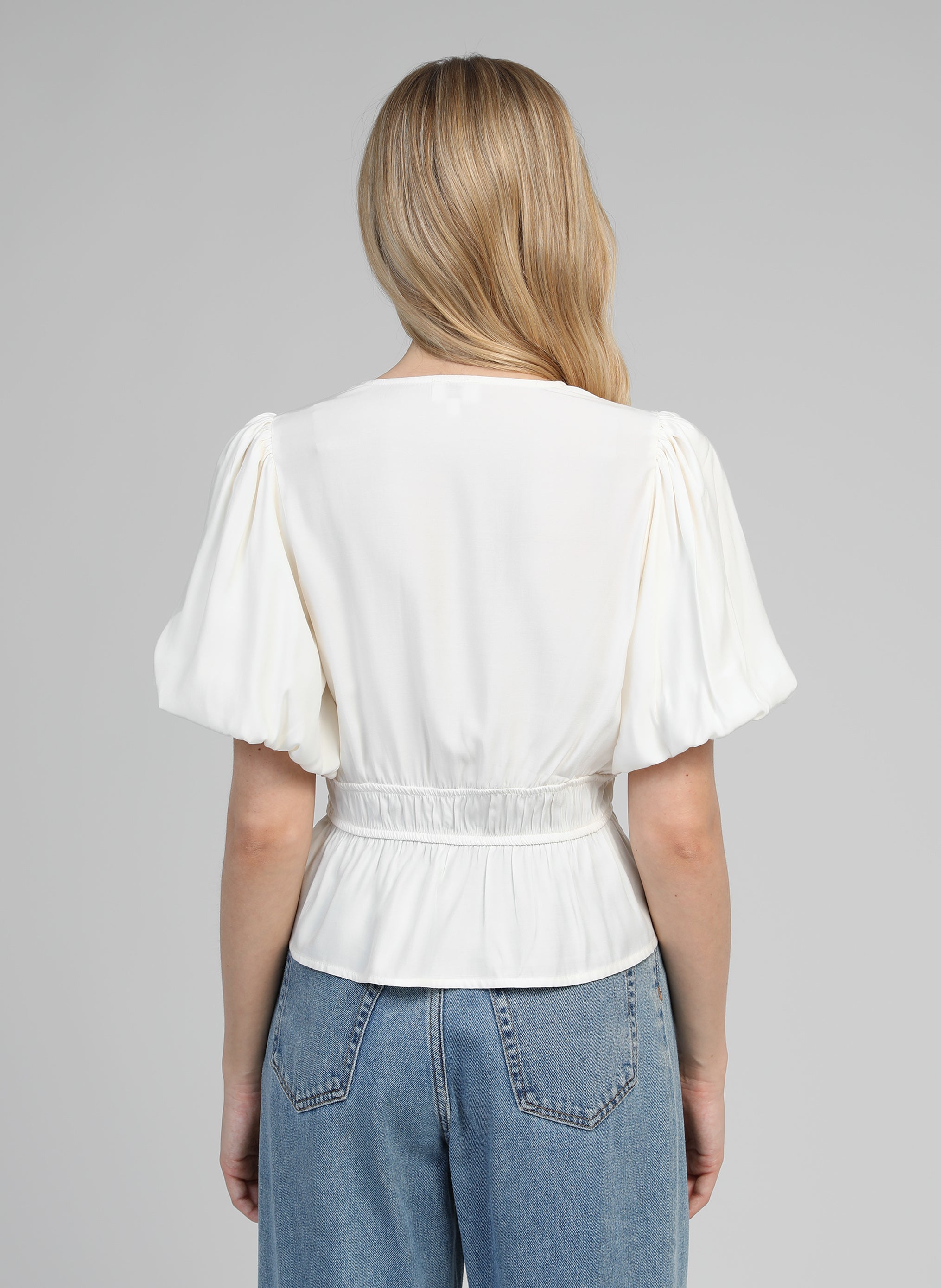 BLOUSE KELILOU blanc casse