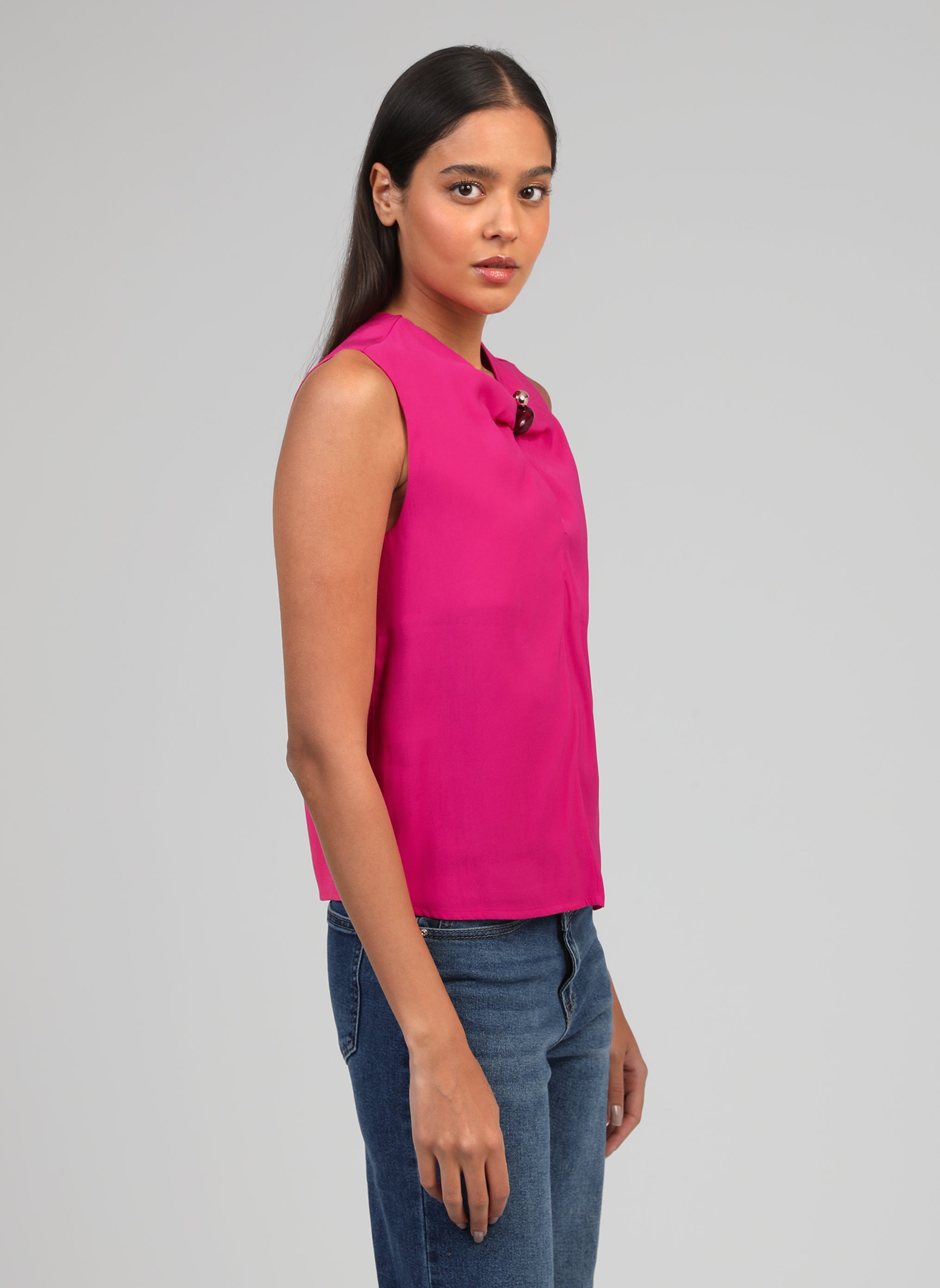 TOP KEZRA fuchsia