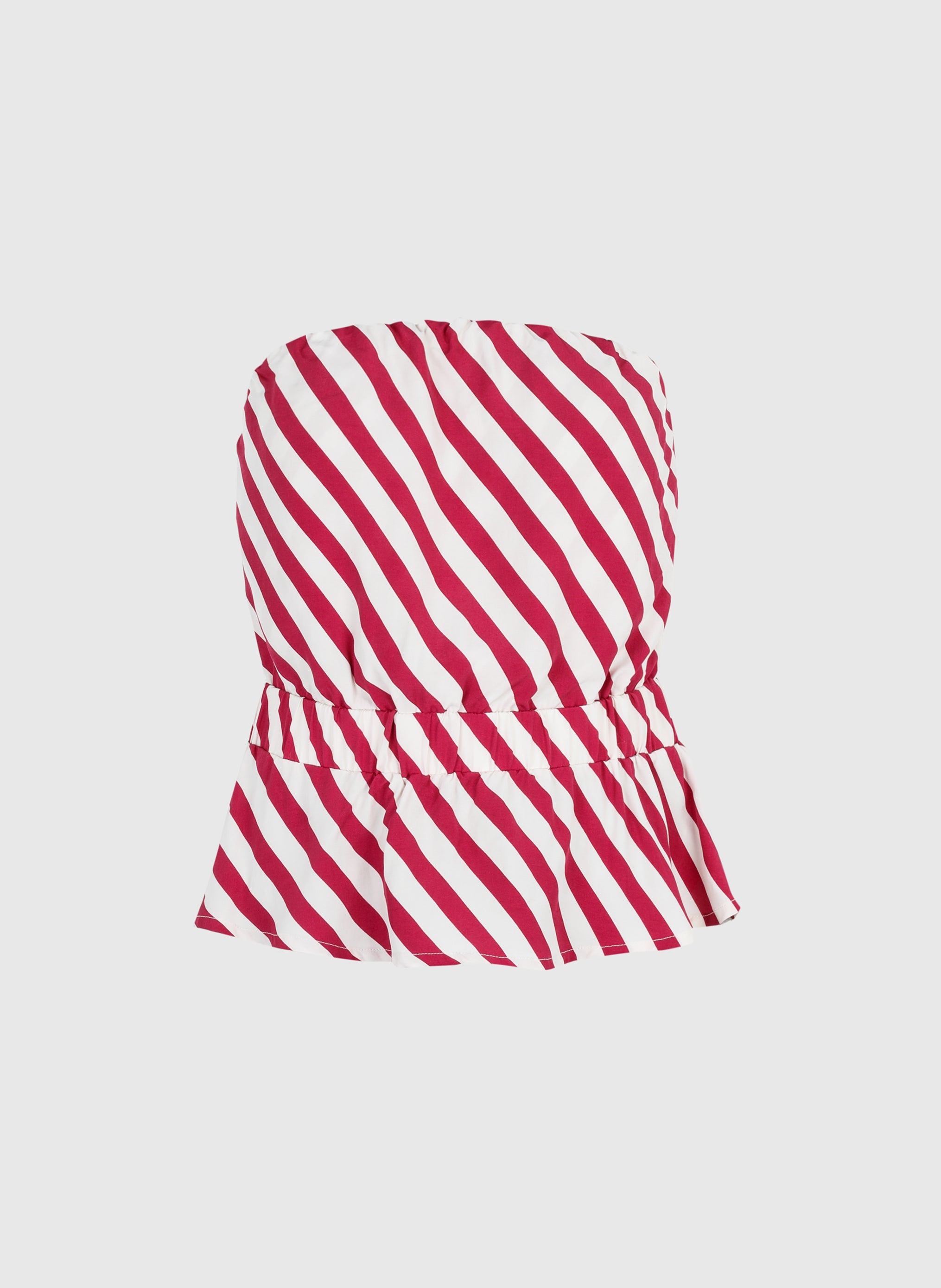 DEBARDEUR KITRY stipe framboise