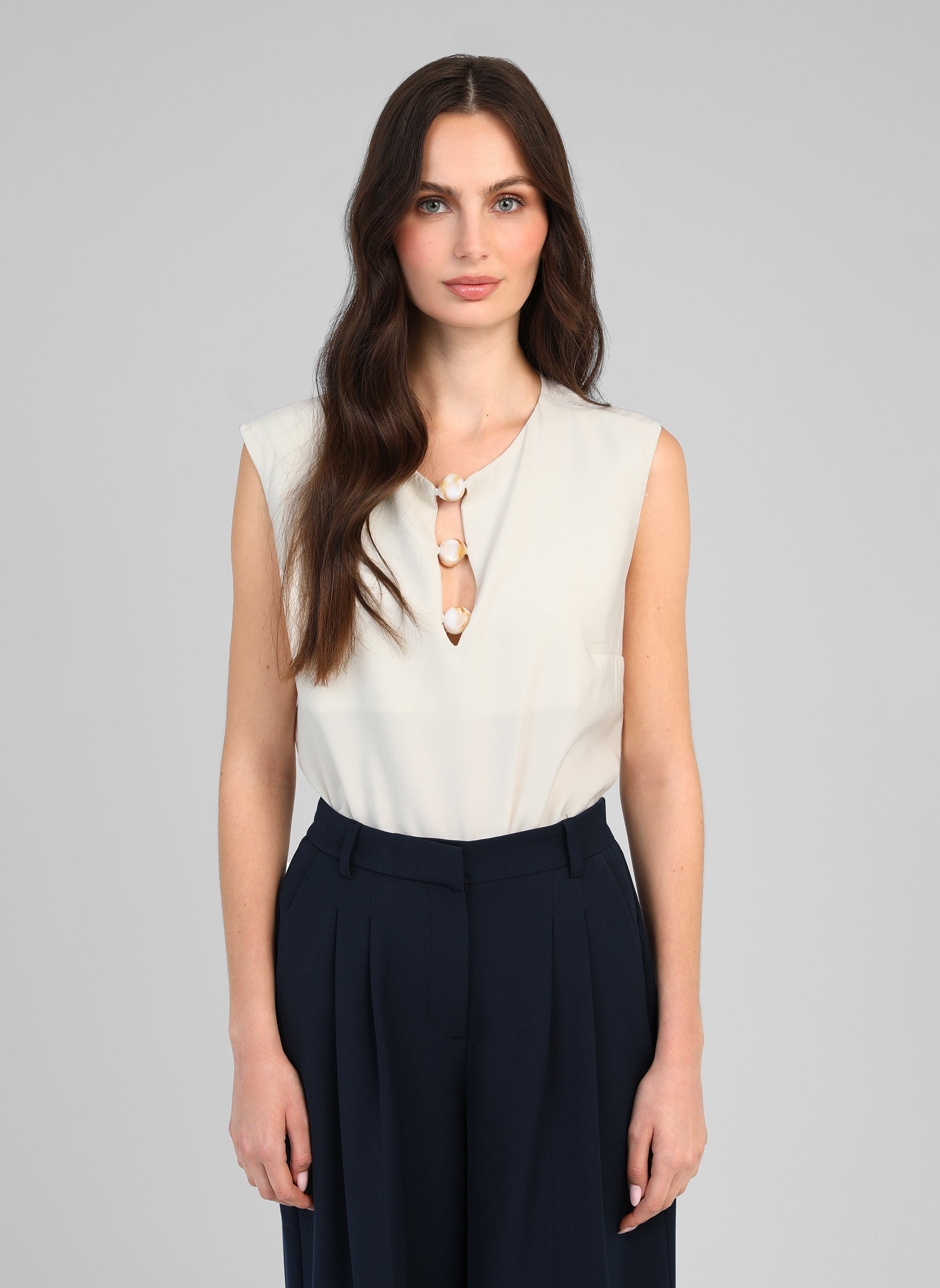 DEBARDEUR KOBA blanc casse