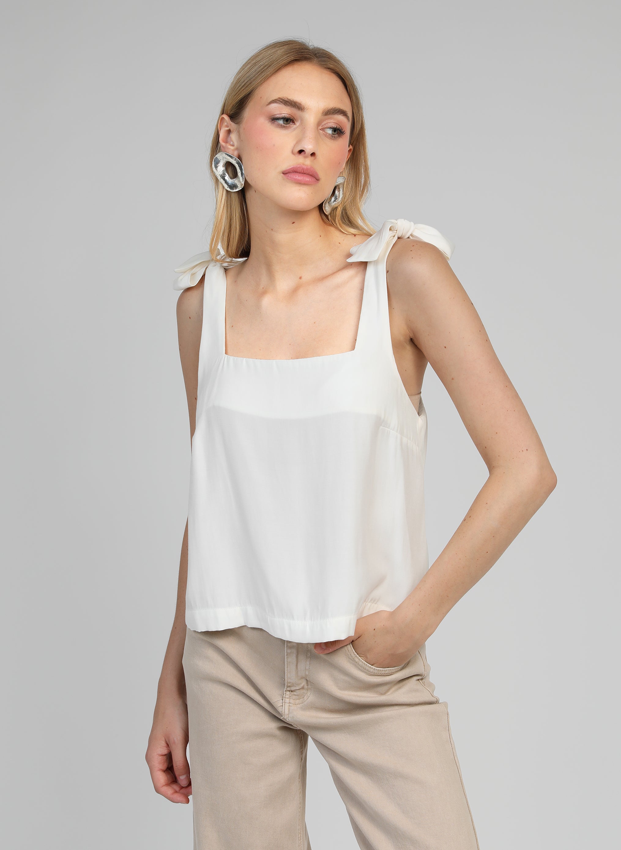 DEBARDEUR KONY broken white