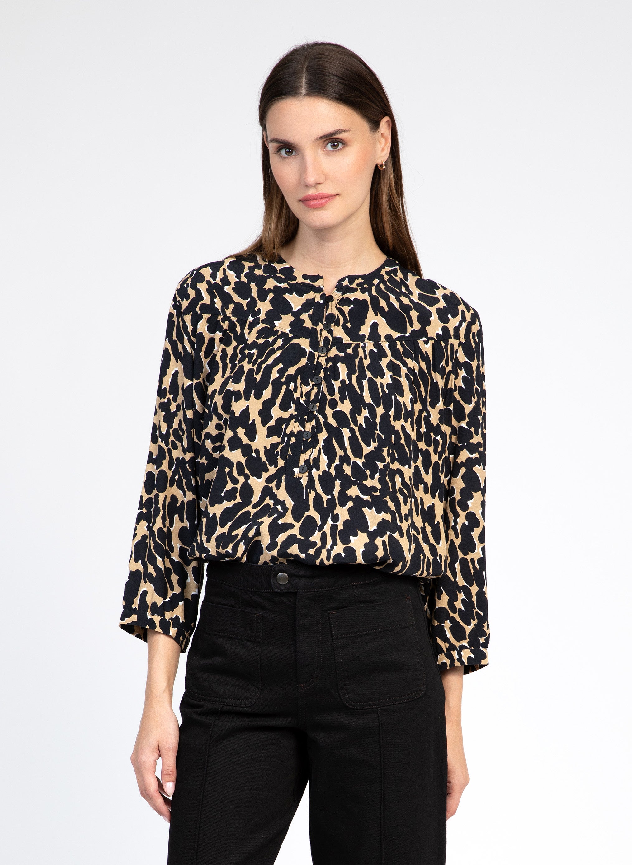 KOTIE BLOUSE bongo hazelnut