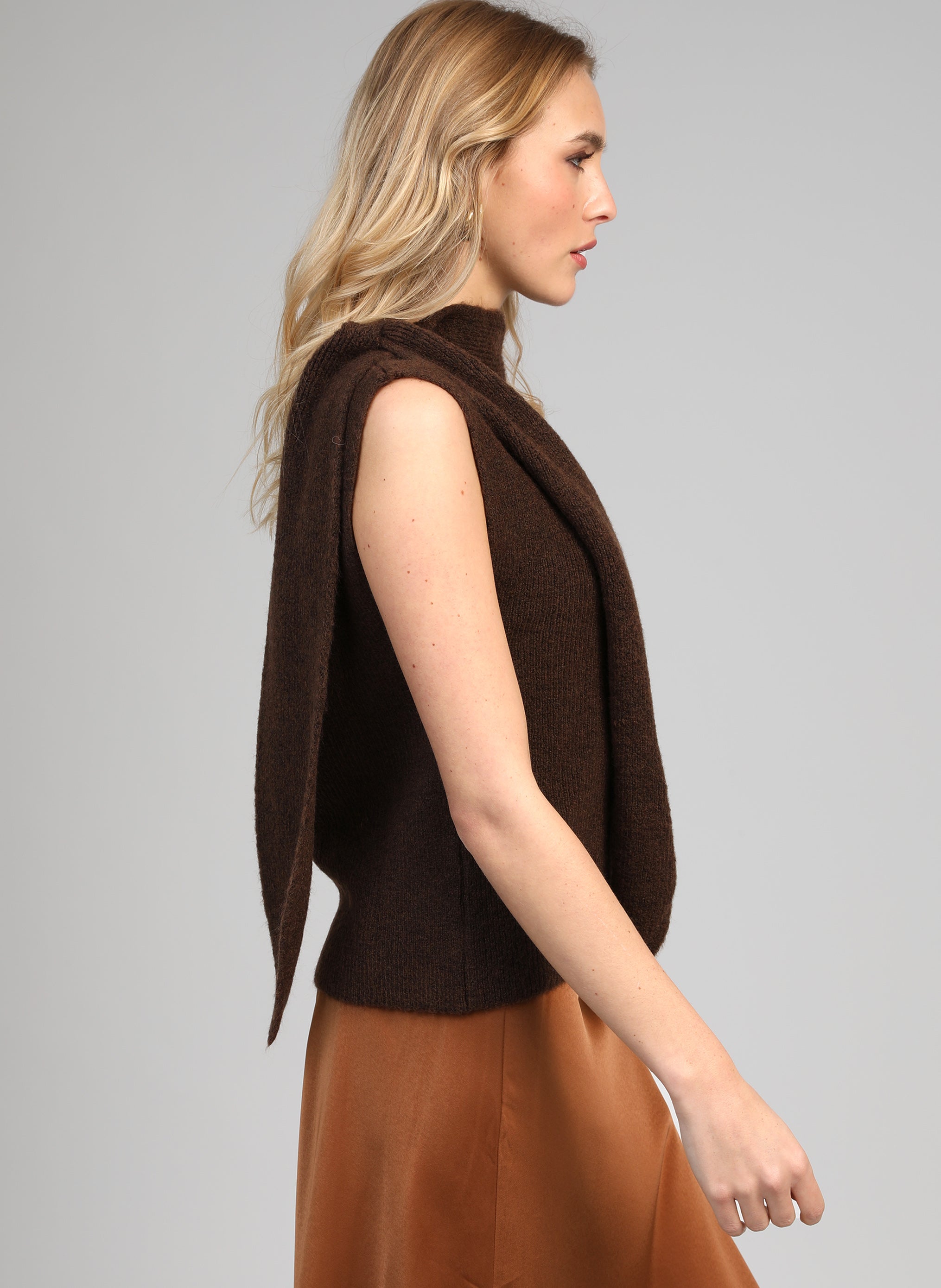 PULL LABIANI M chocolat