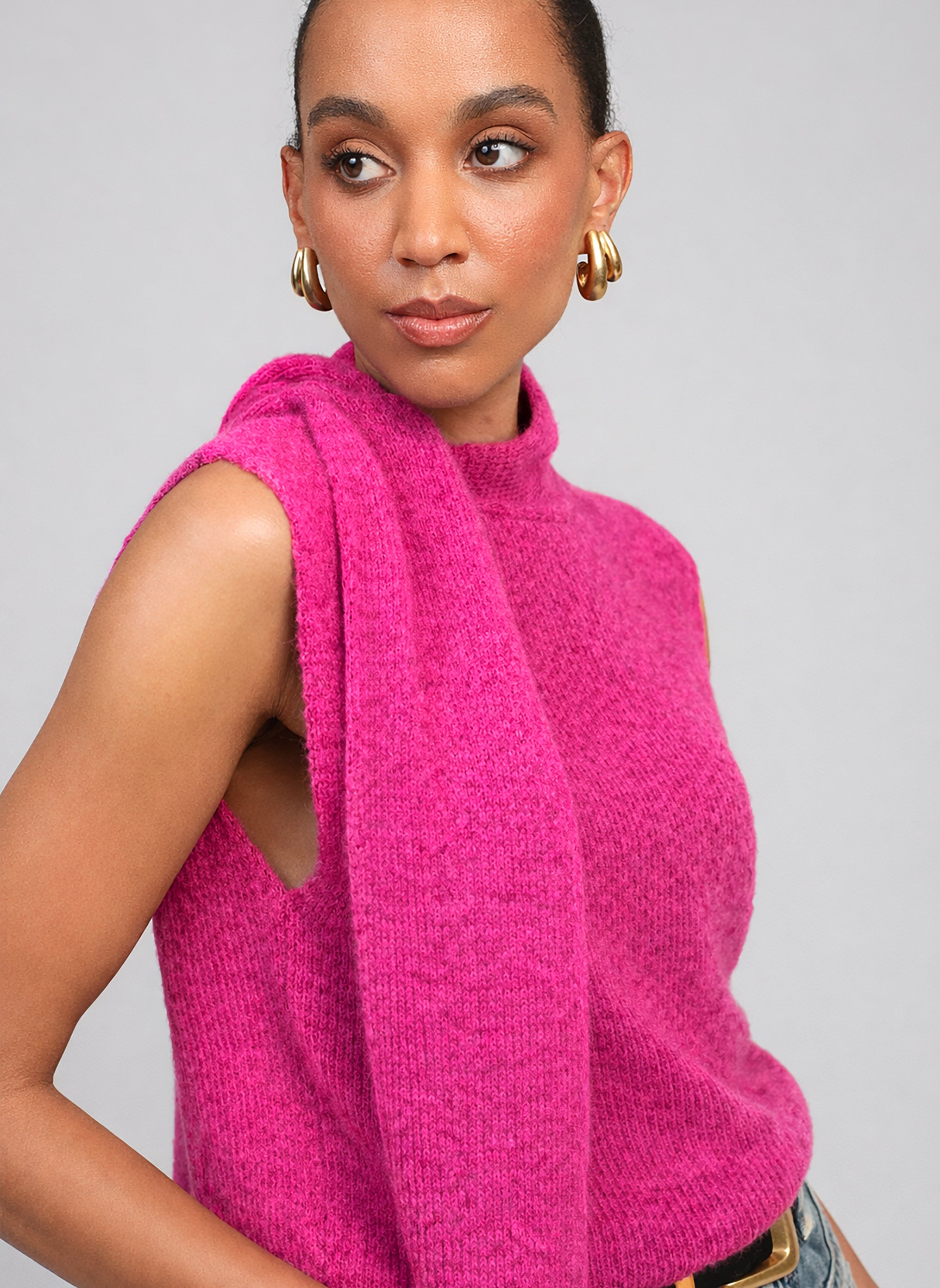 PULL LABIANI rose fluo