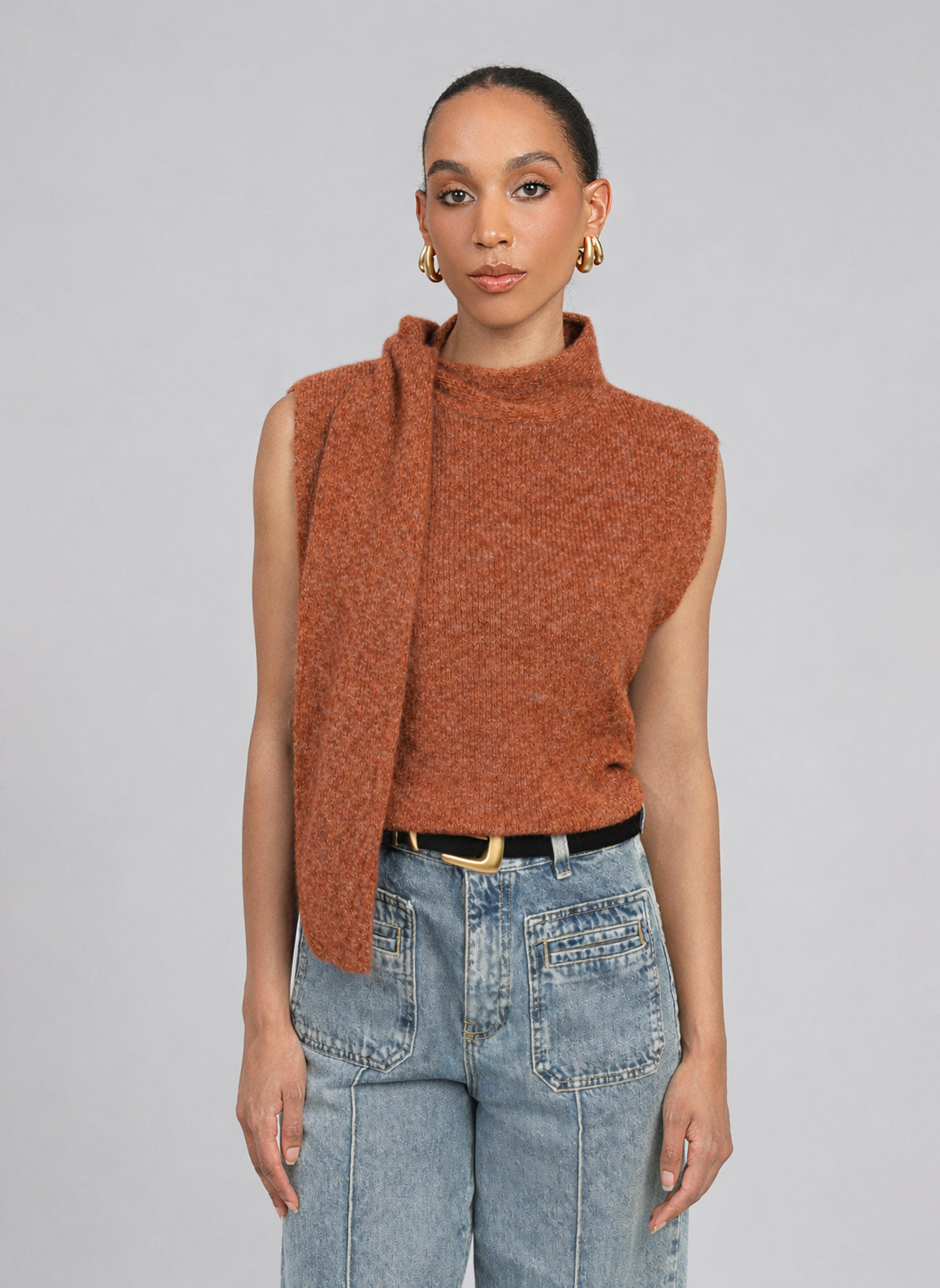 PULL LABIANI caramel