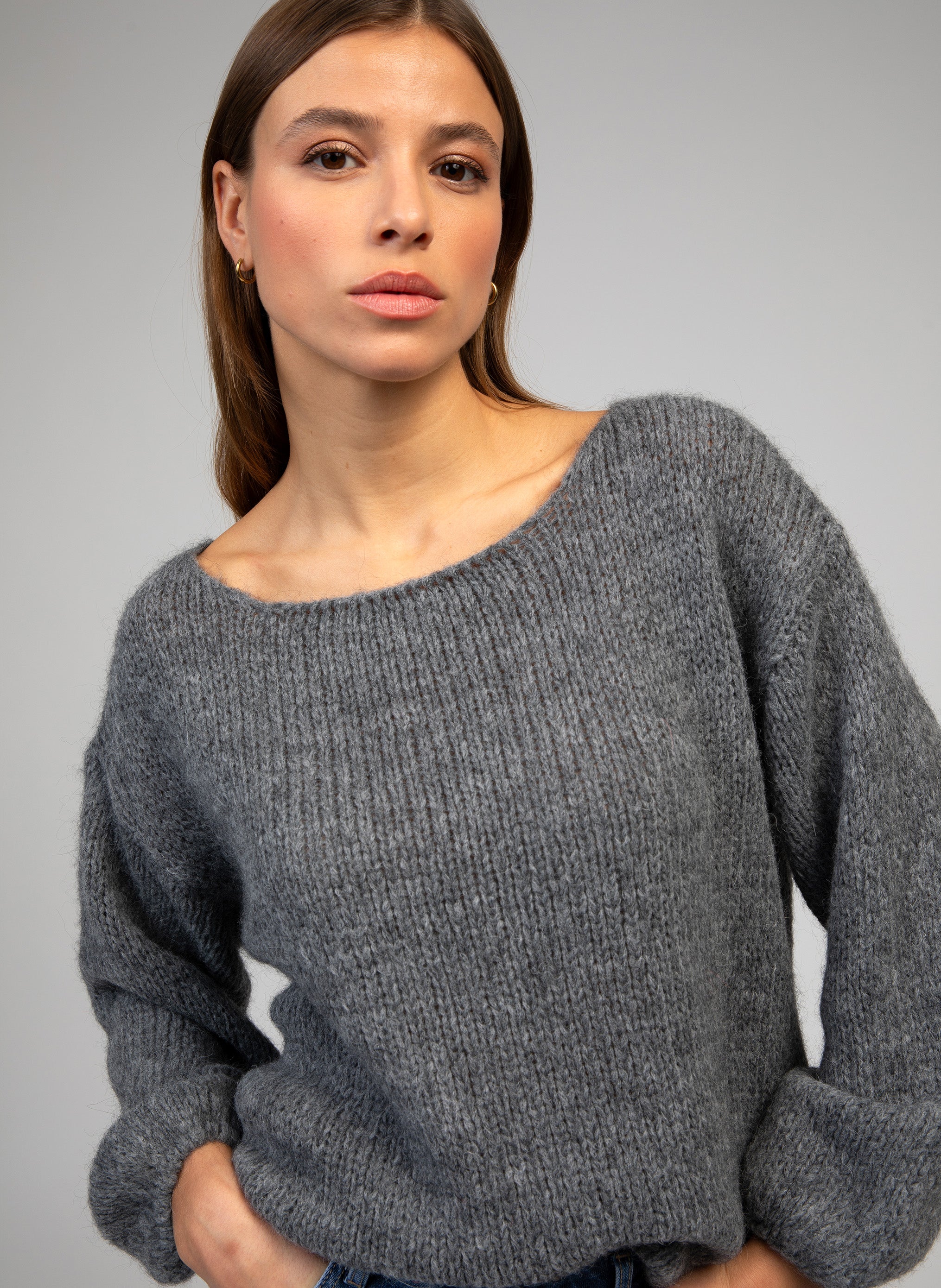 PULL LABONITAMA gris ch
