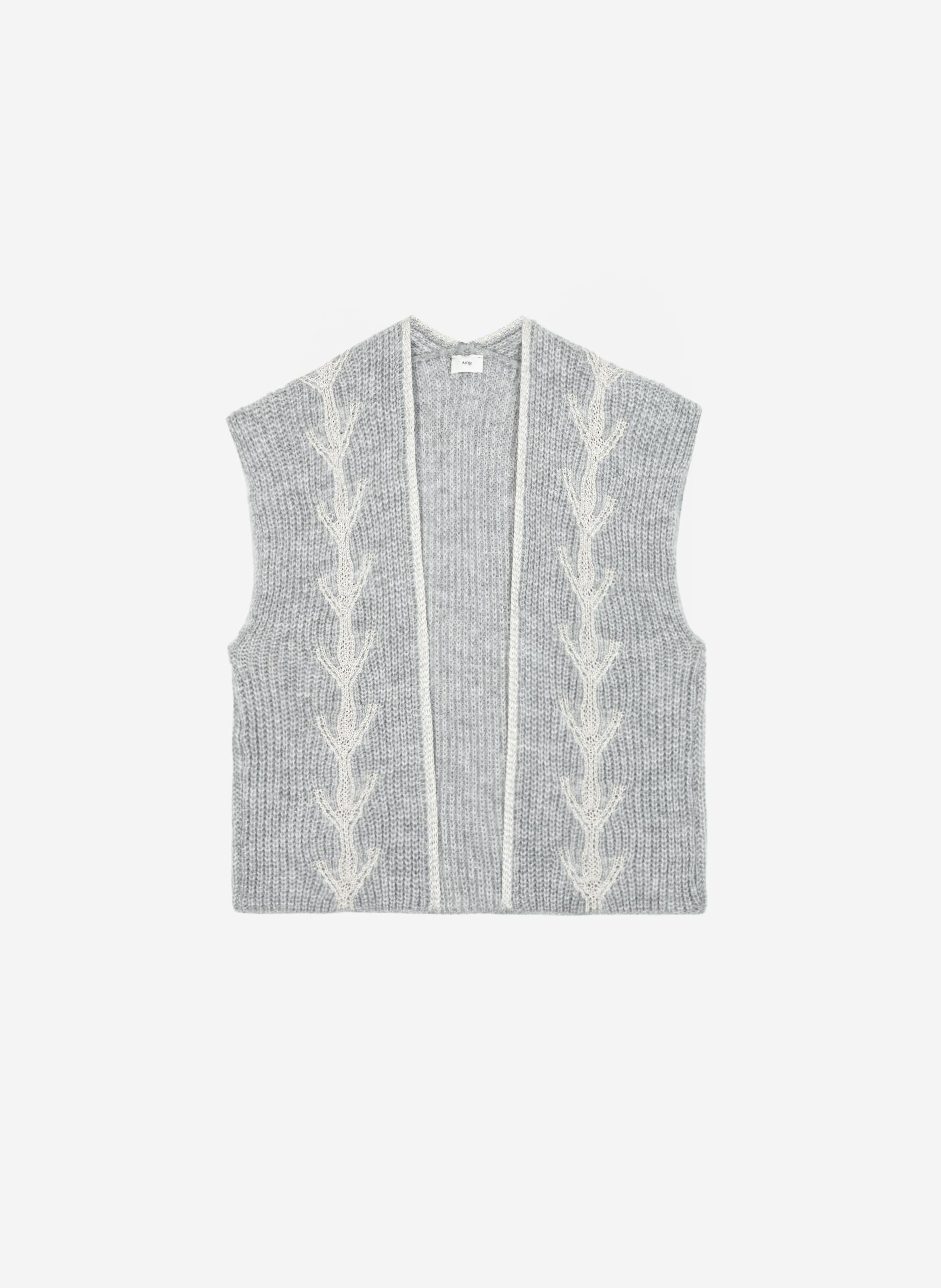 CARDIGAN LADAKINI grey melange
