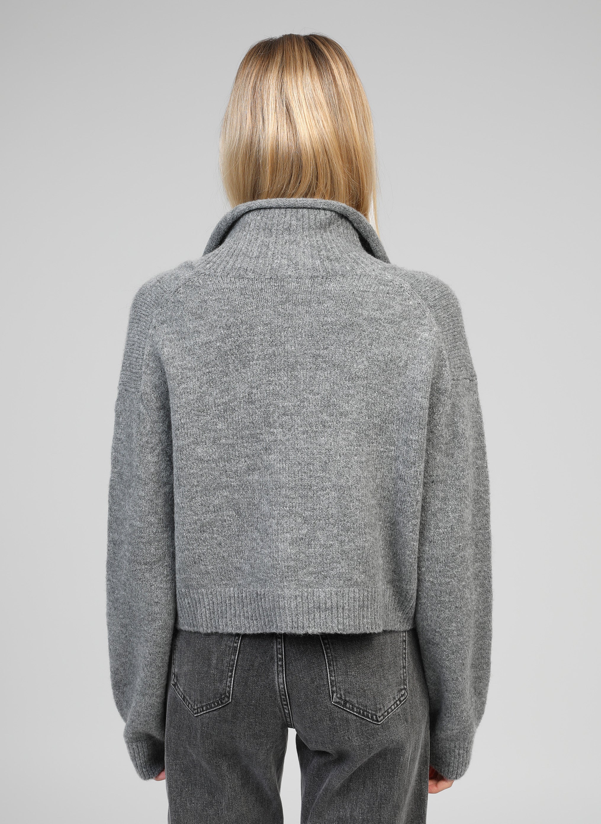 GILET LAKEYLA gris moteado