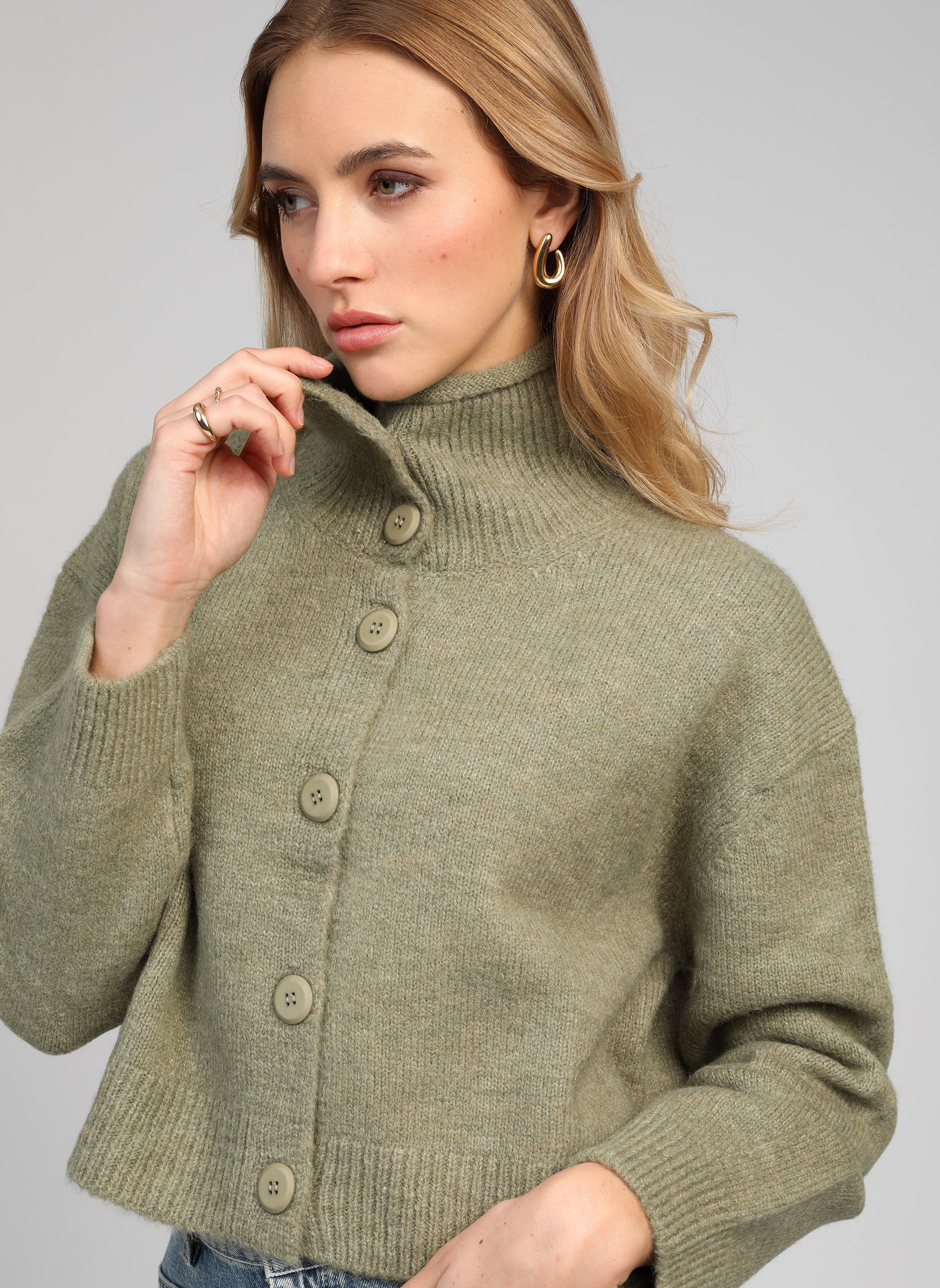 GILET LAKEYLA tilleul