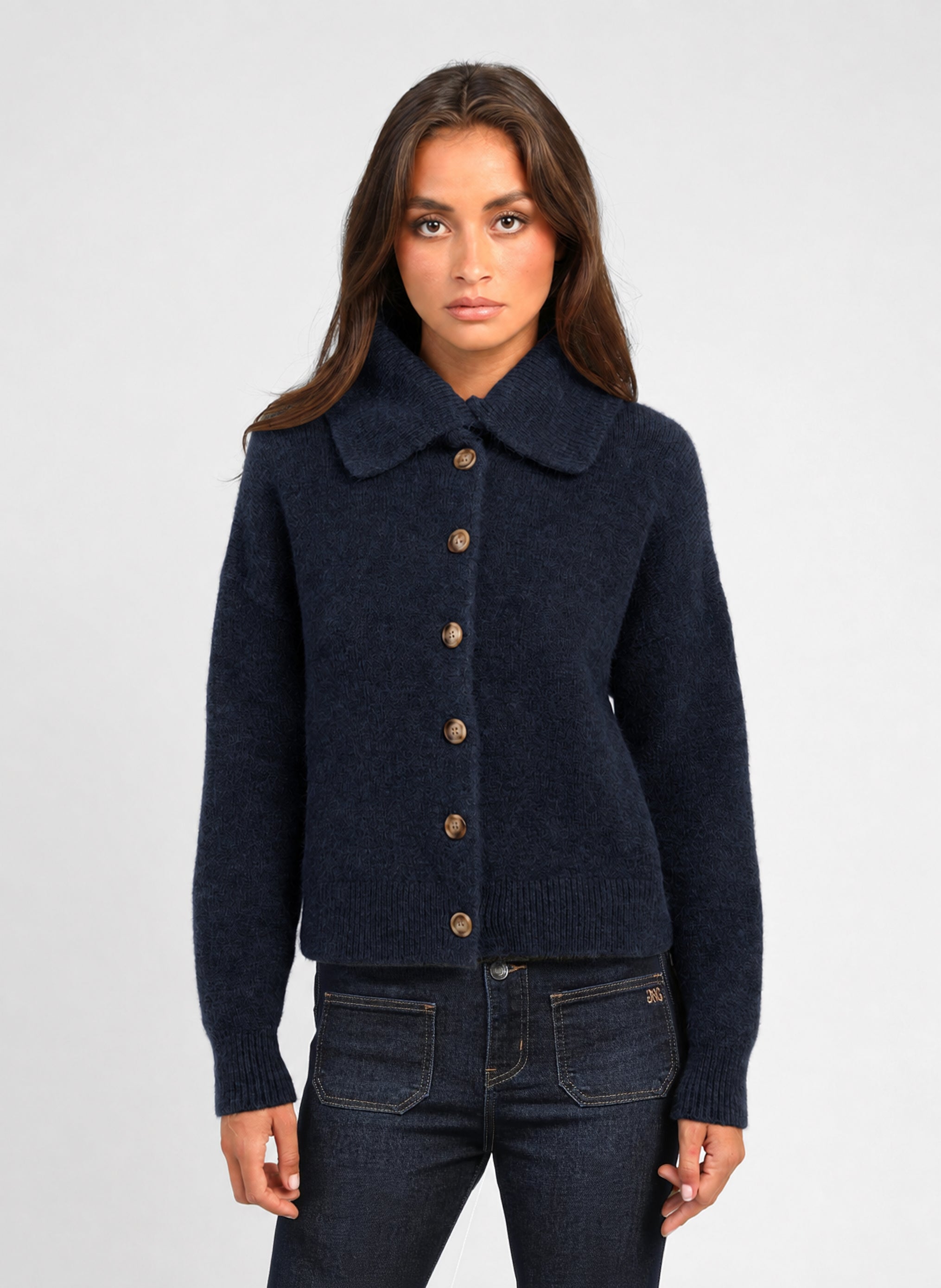LANTONY Navy Blue Vest