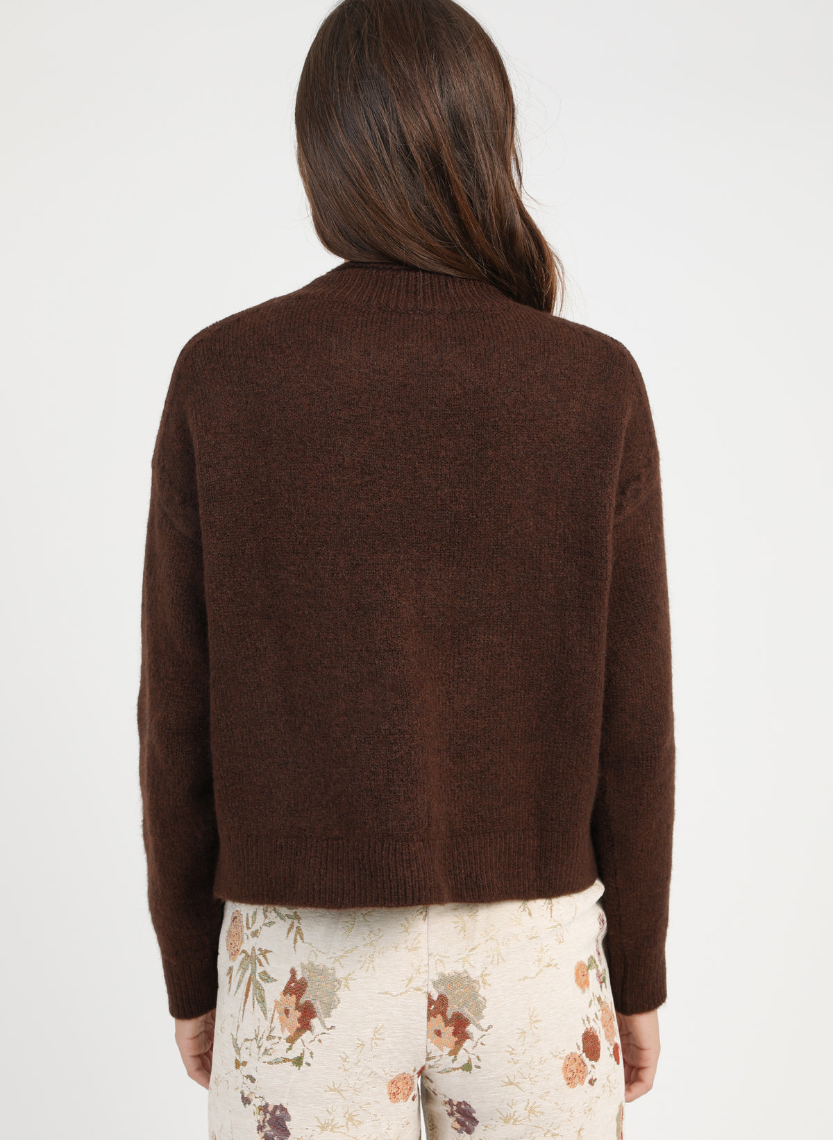 LAROMY Men's Sweater, Mocha