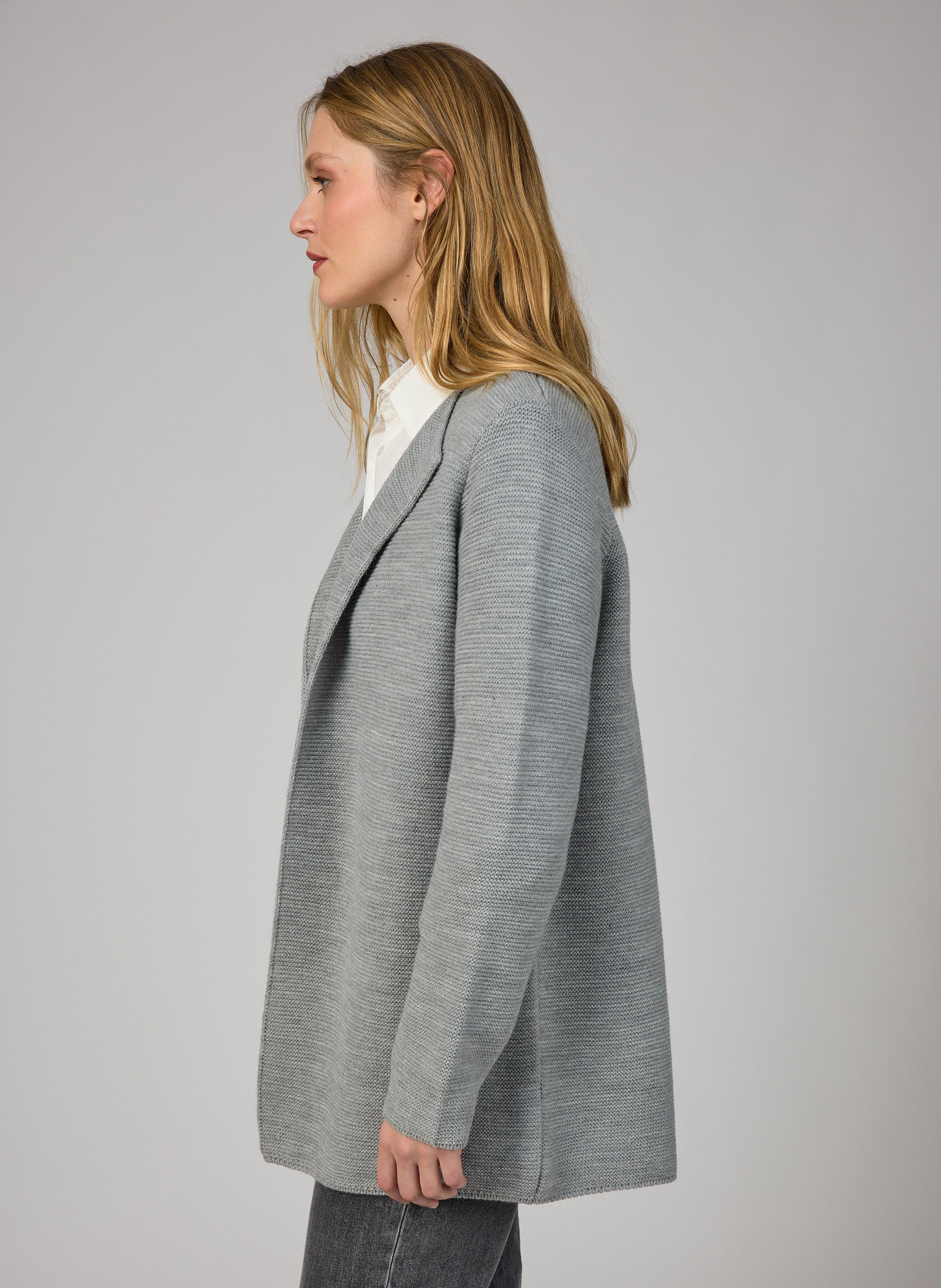 CARDIGAN LASHOPSIAL gris