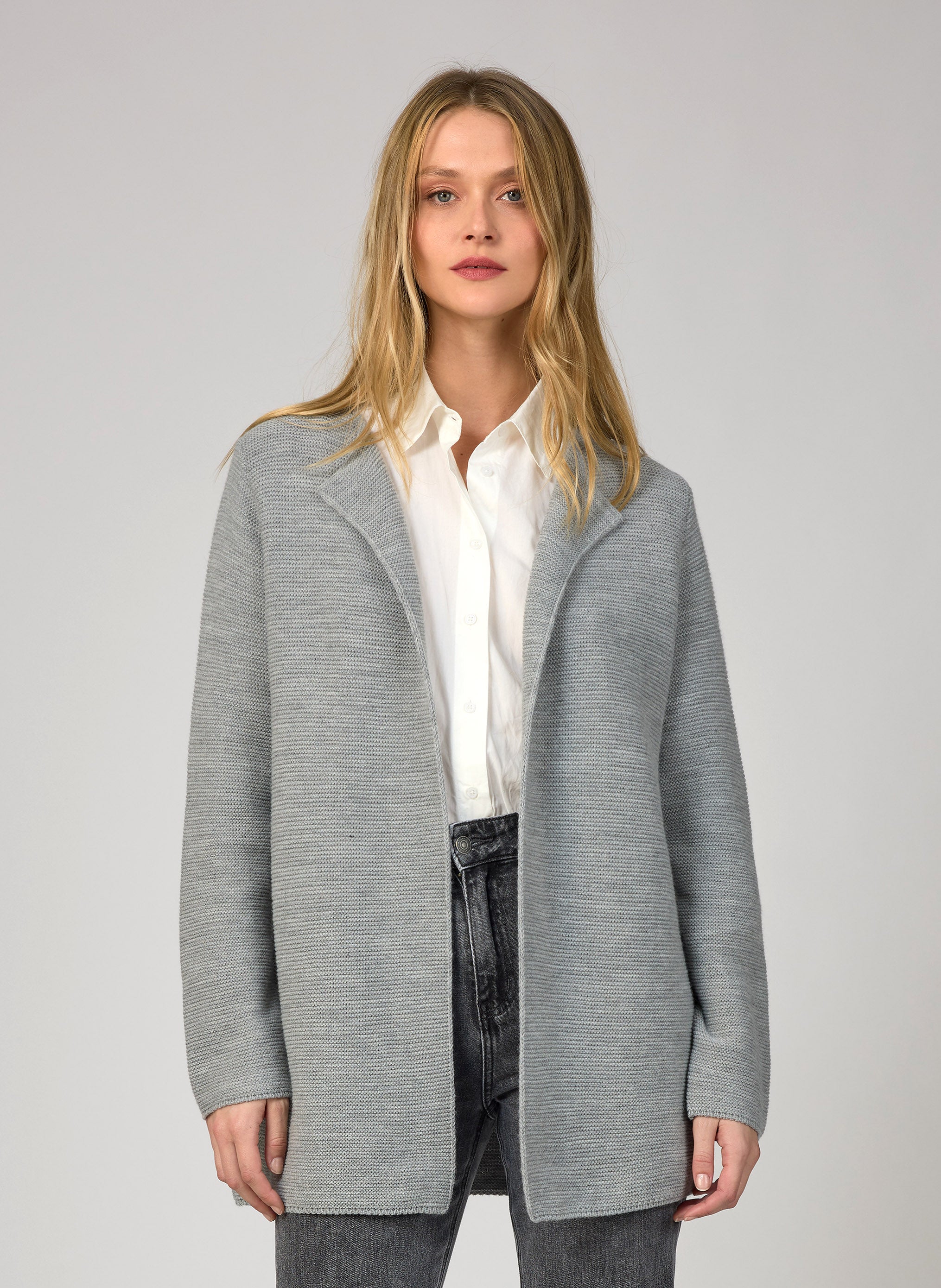 CARDIGAN LASHOPSIAL gris