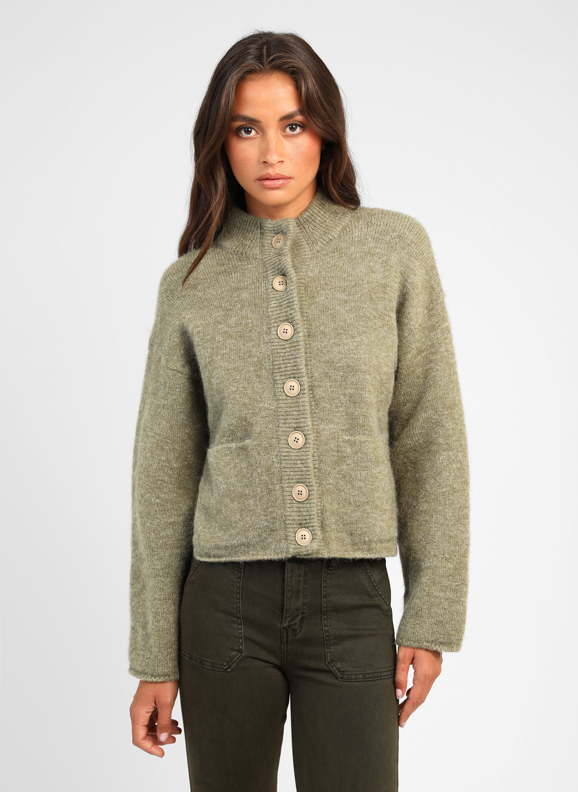 CHALECO LAUREEN matcha