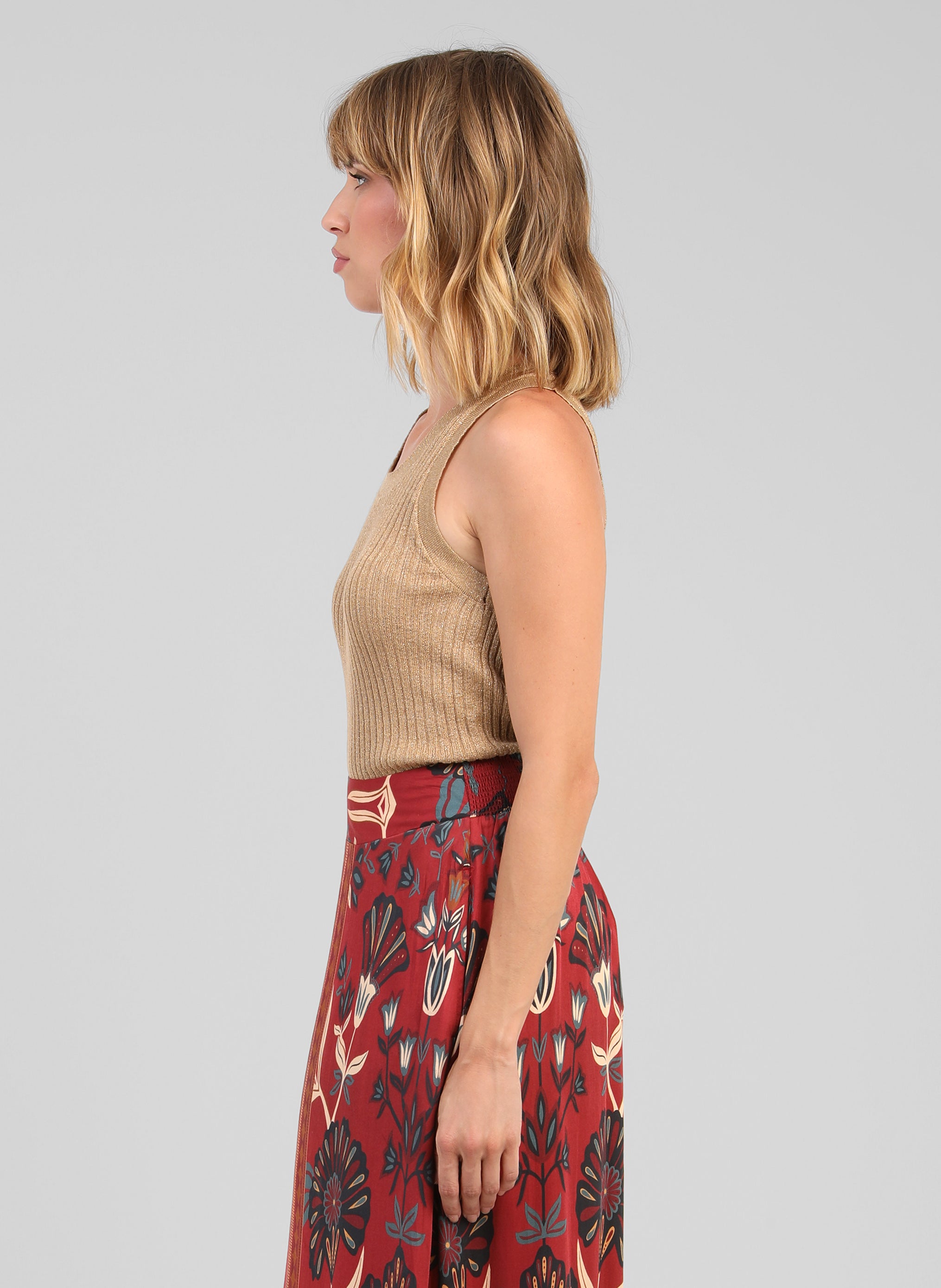 LAYA CAMEL TANK TOP