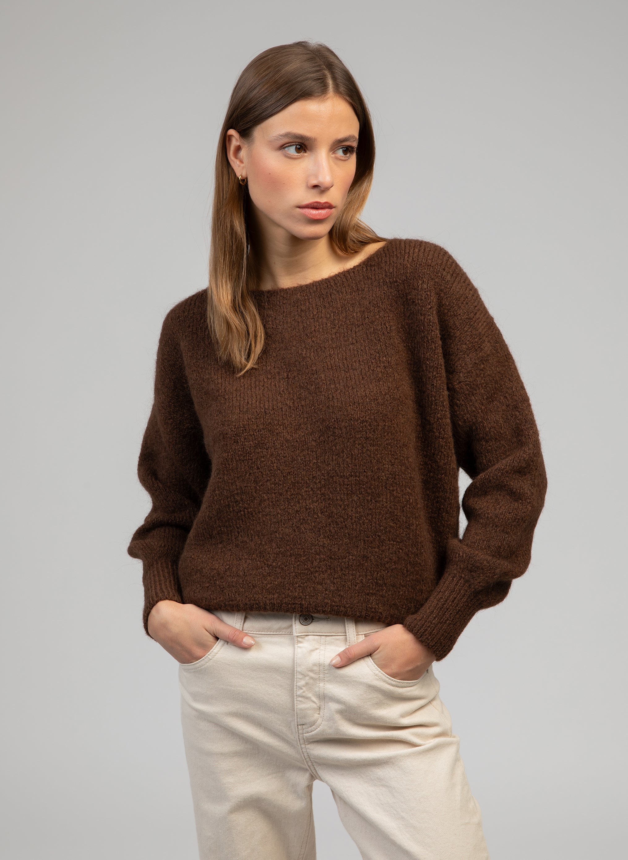 PULL LEBOUMI brown