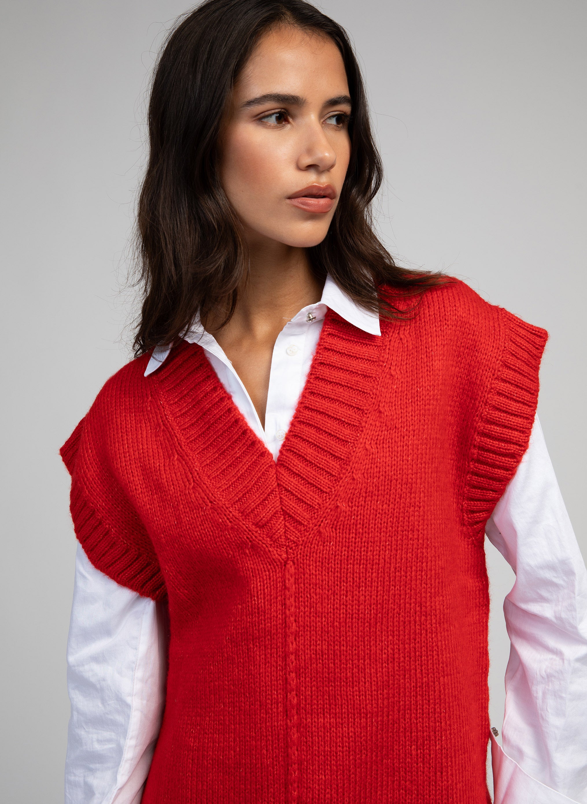 PULL LECALIPSO rouge